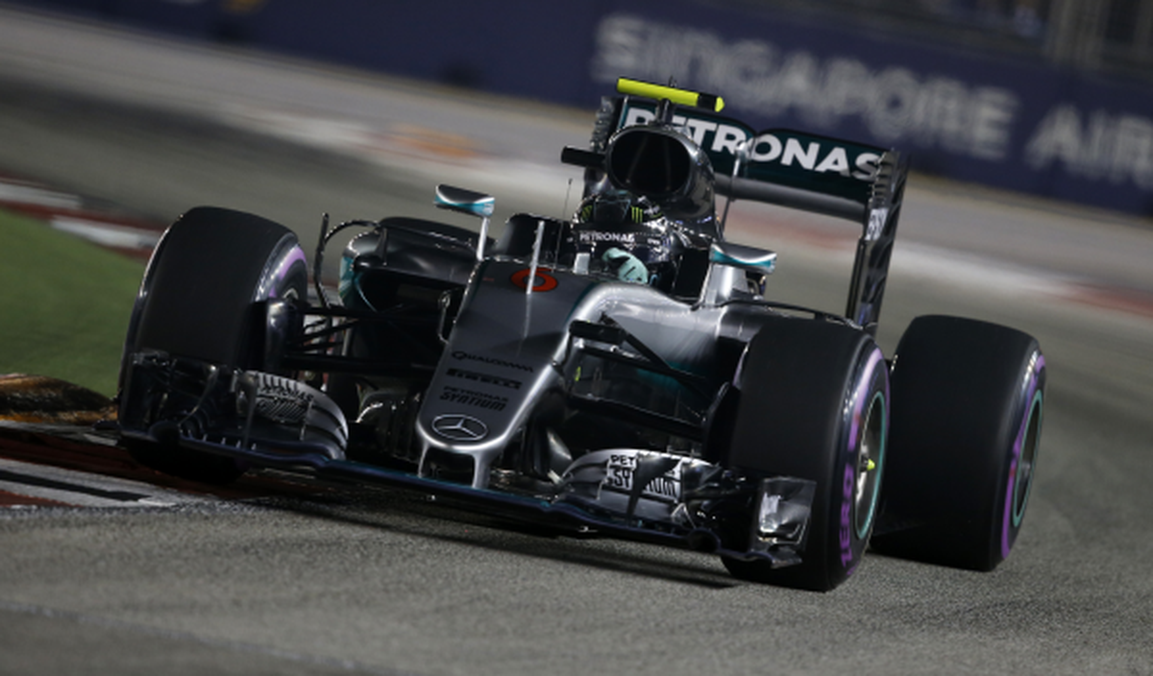 F1. GP Singapur 2016, clasificación: Rosberg, en otro mundo