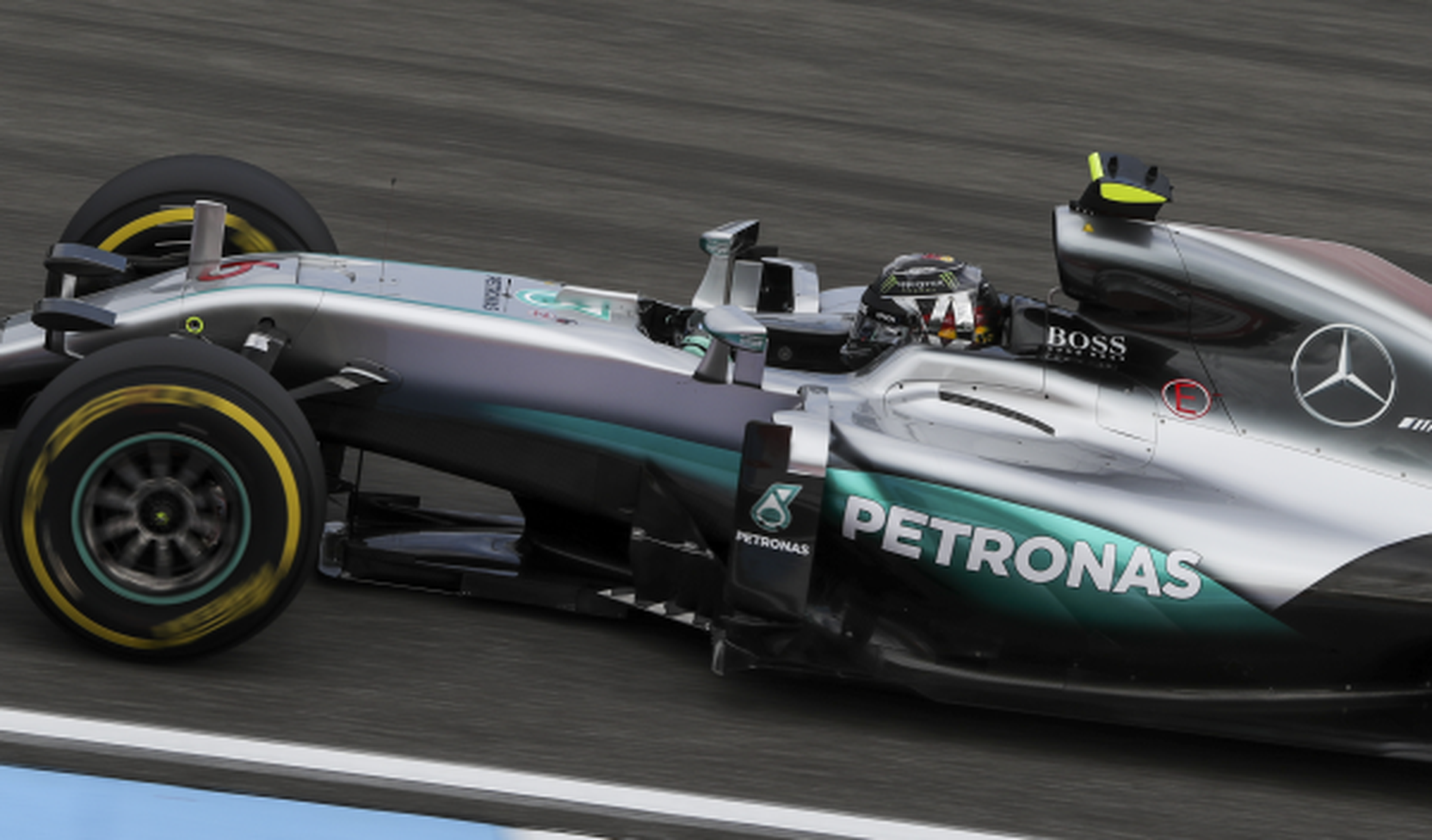 F1. Libres 2 GP Alemania. Rosberg se mantiene al frente
