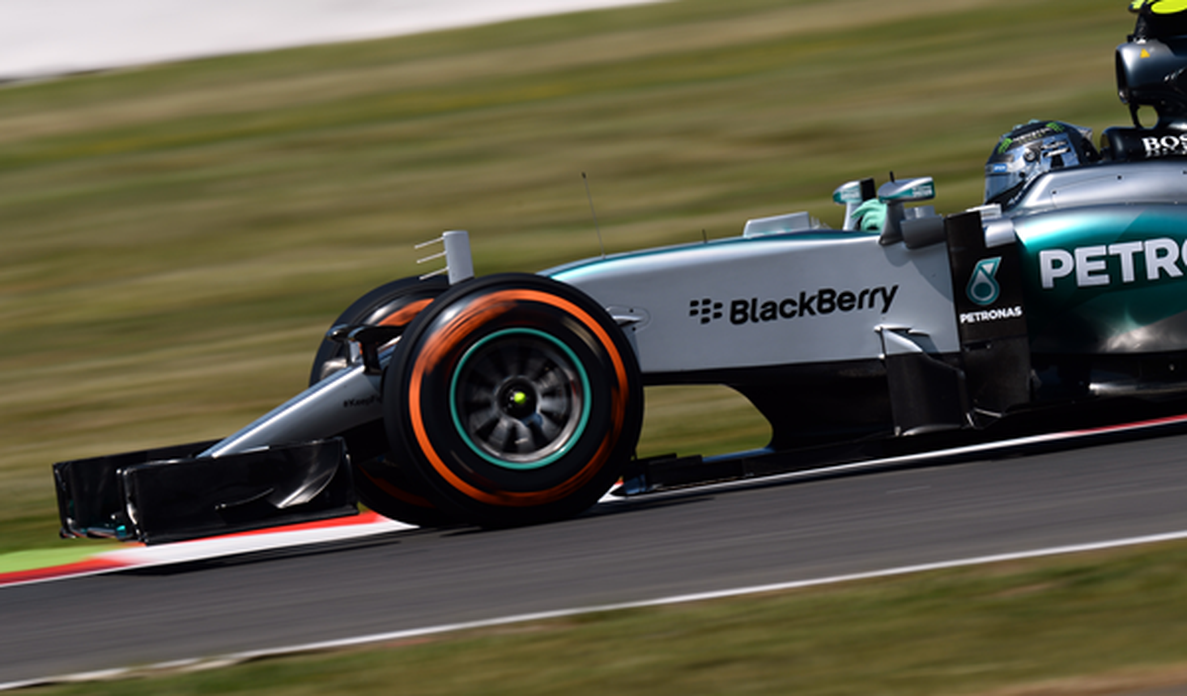 F1. Libres 2 GP Gran Bretaña: Rosberg repite en cabeza