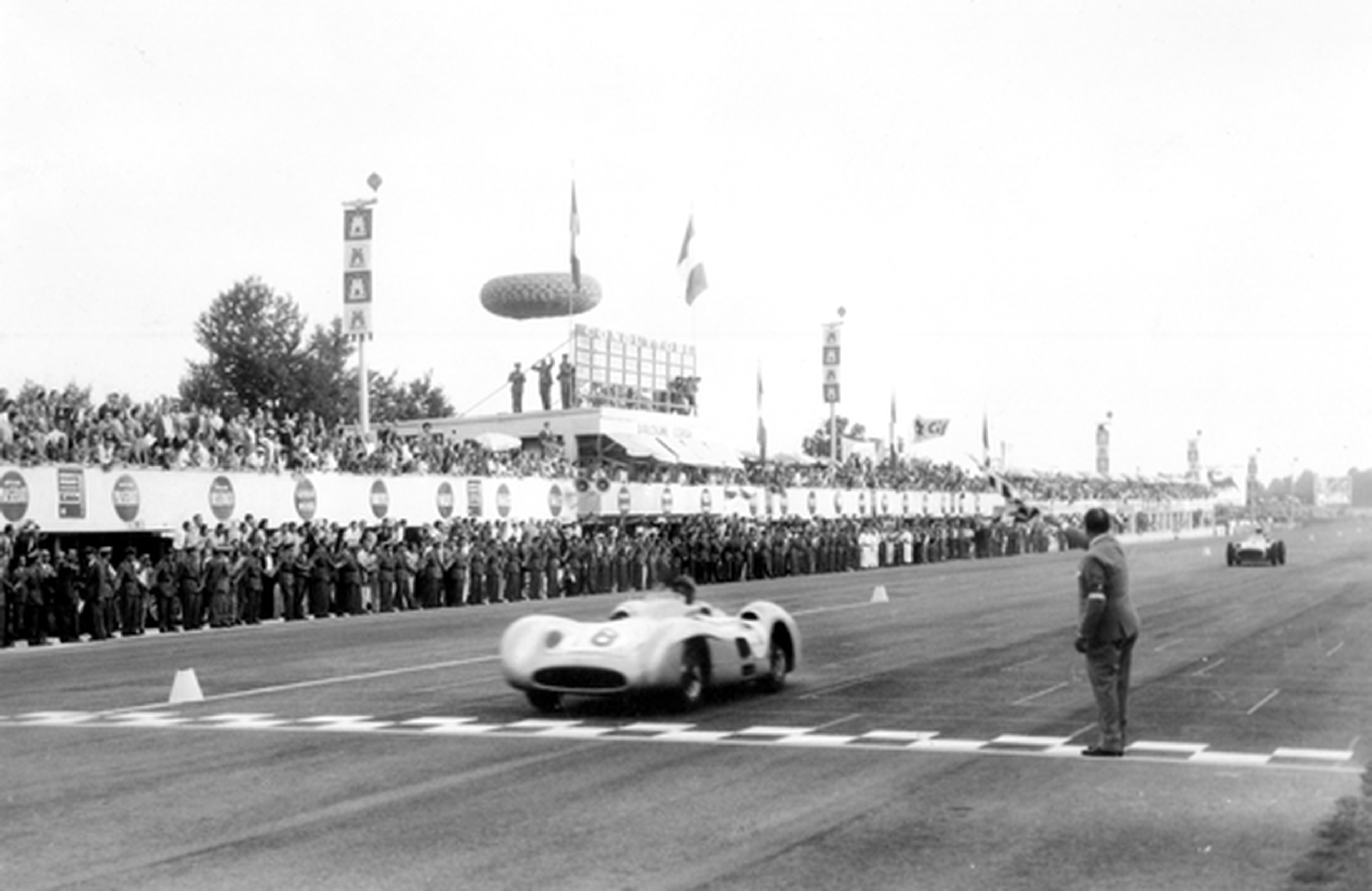 Fangio - Mercedes - Monza - 1955