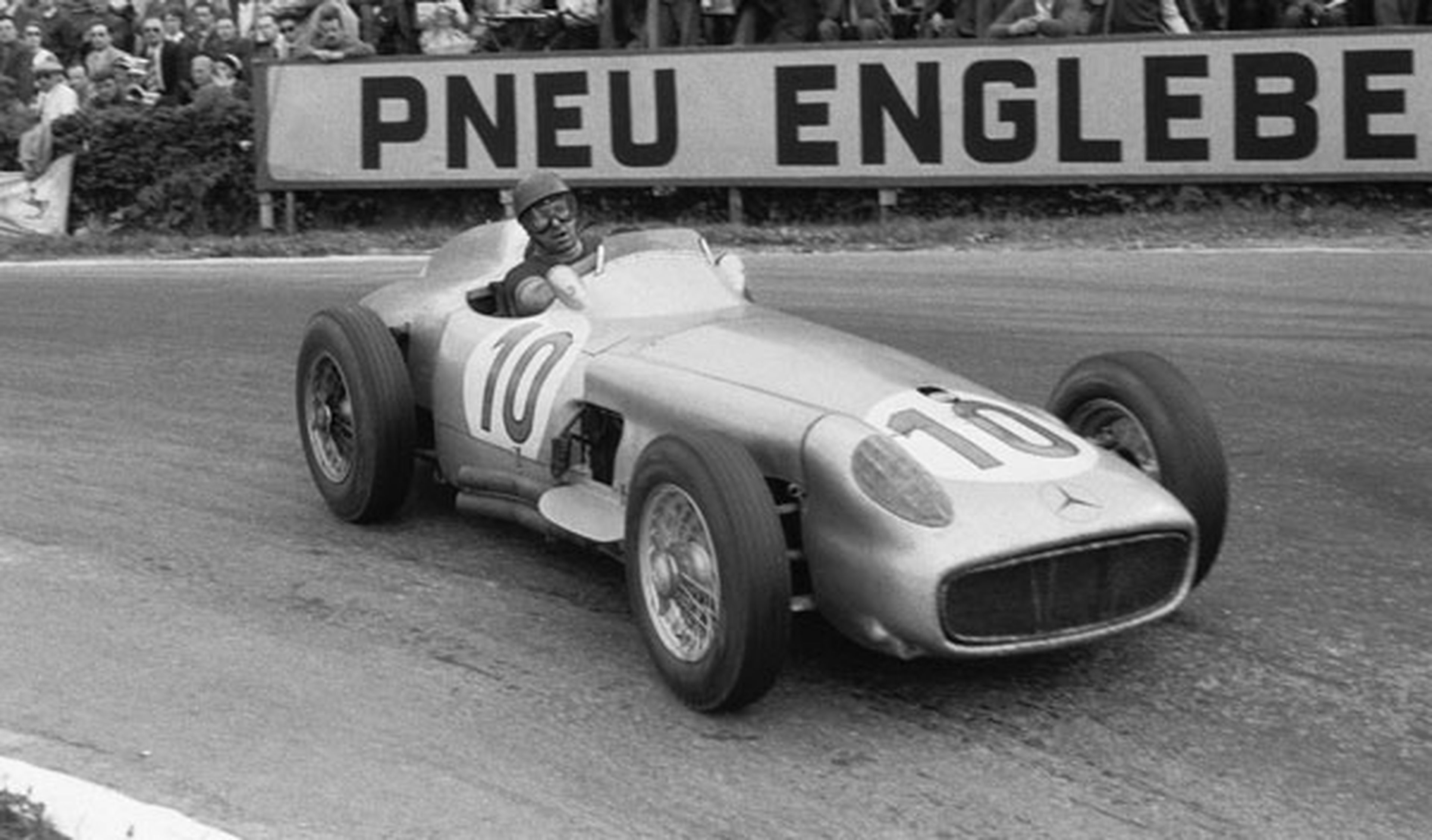 Fangio Mercedes Spa 1955