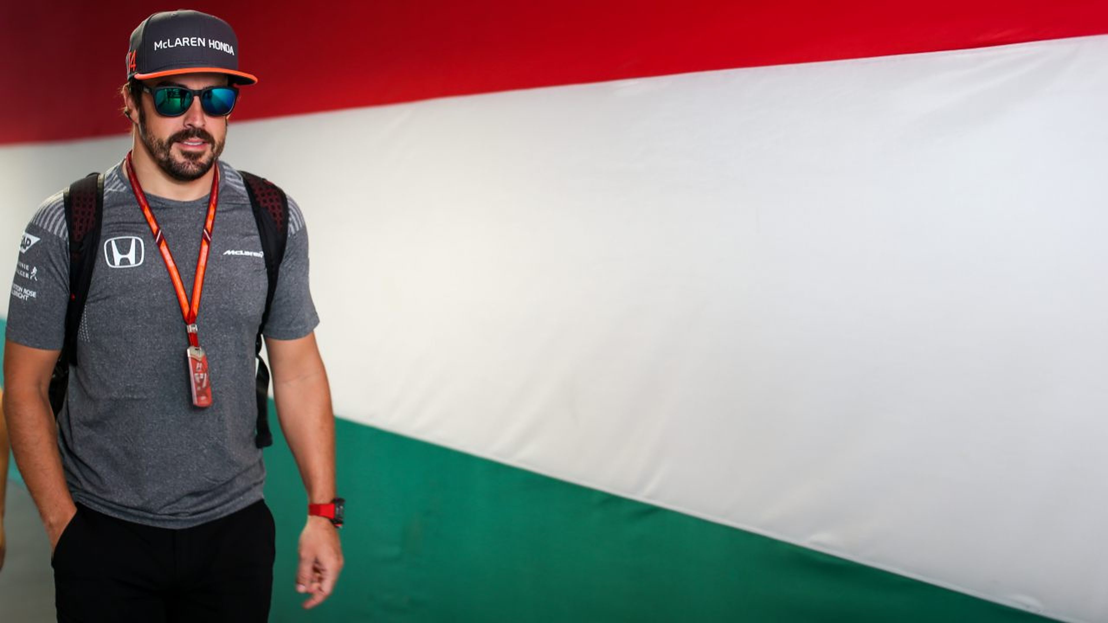 Fernando Alonso, en el Circuito de Hungría