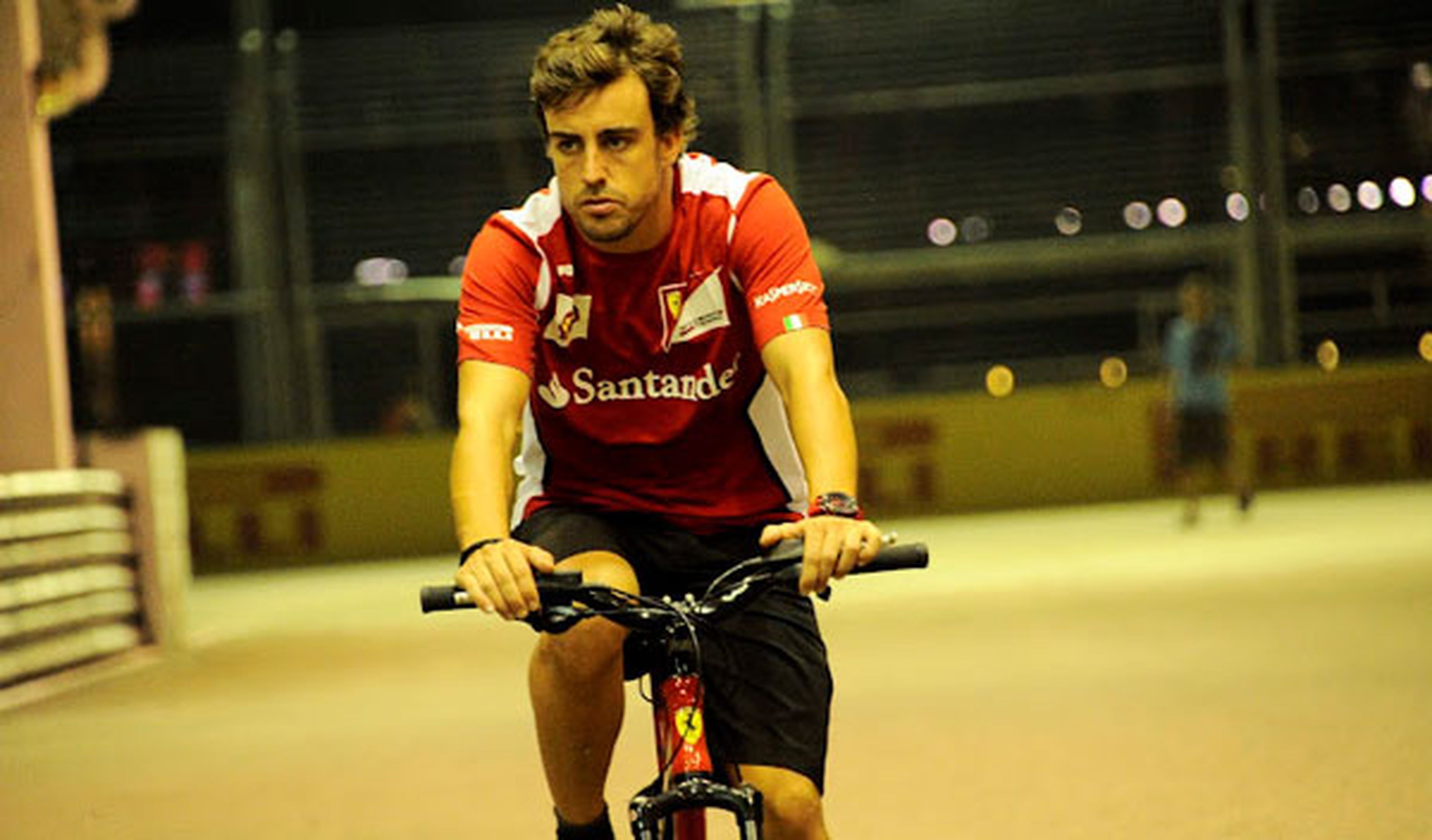 Fernando Alonso - equipo ciclista
