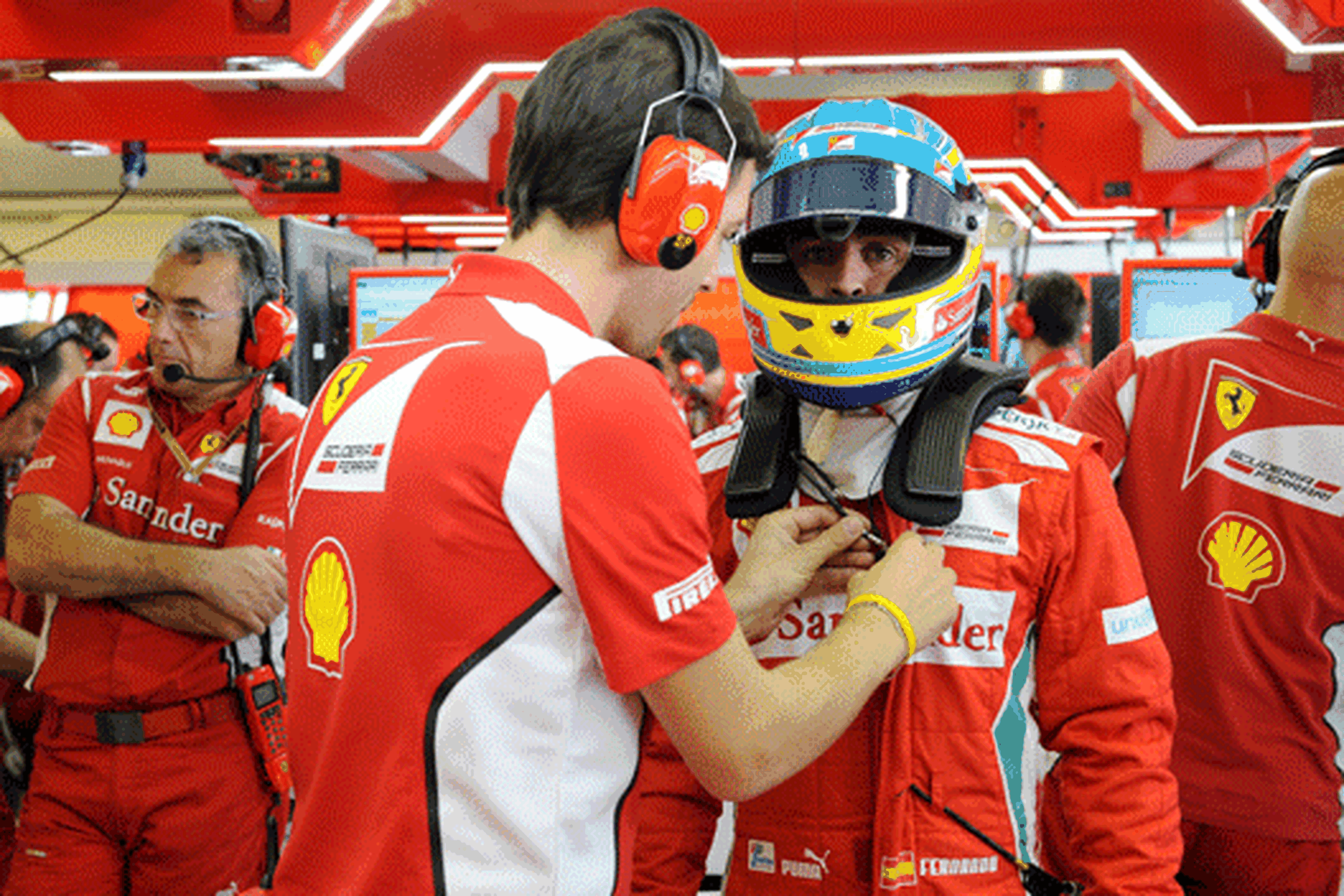 Fernando Alonso - Ferrari - Abu Dabi 2012