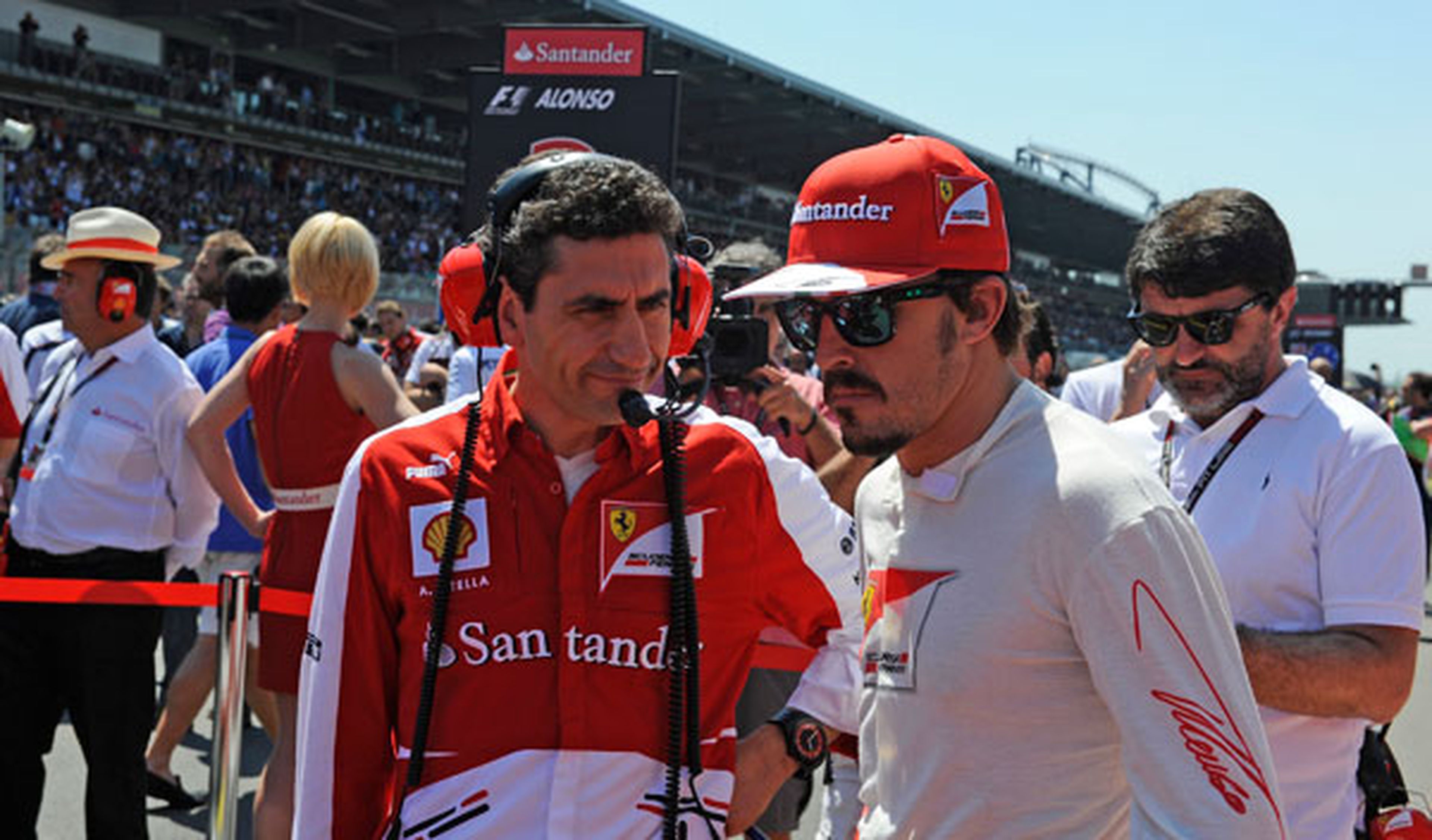 Fernando Alonso - Ferrari - Andrea Stella - Alemania 2013