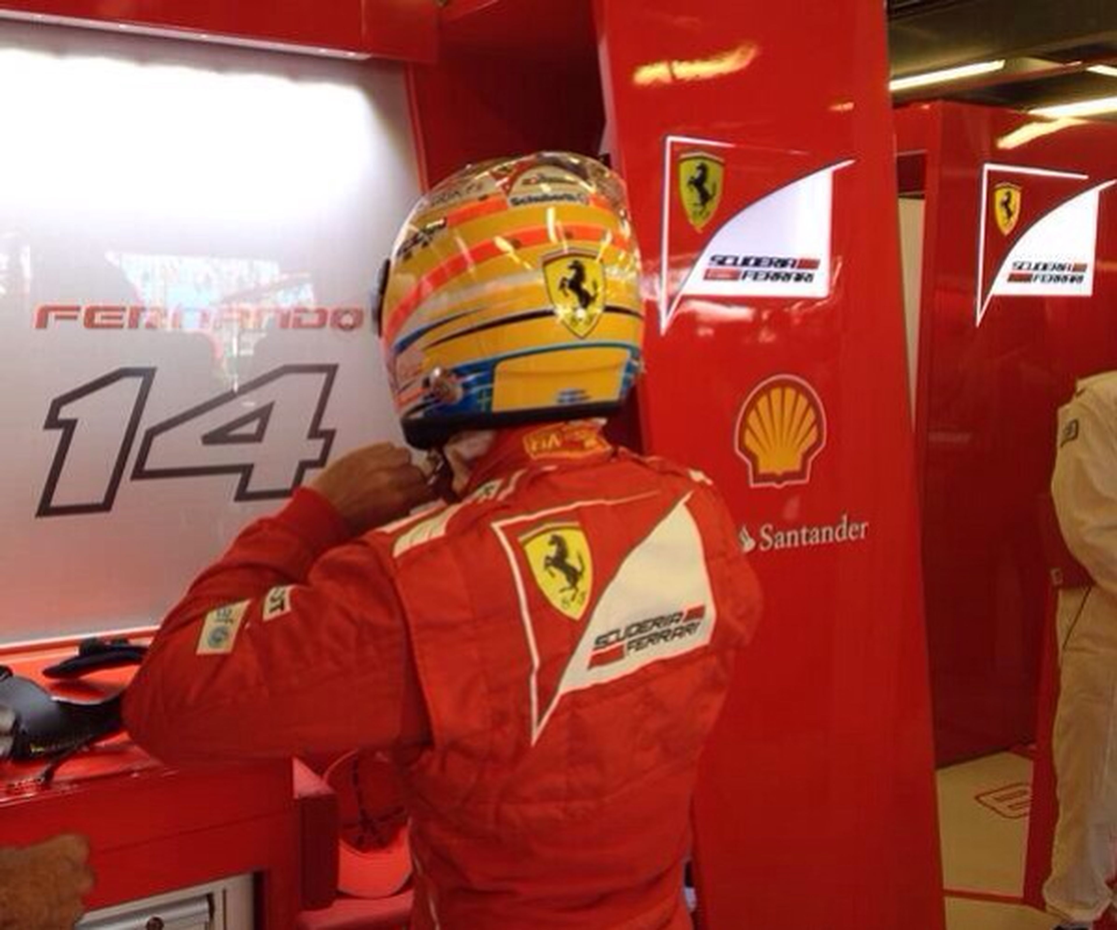 Fernando Alonso Ferrari Australia 2014