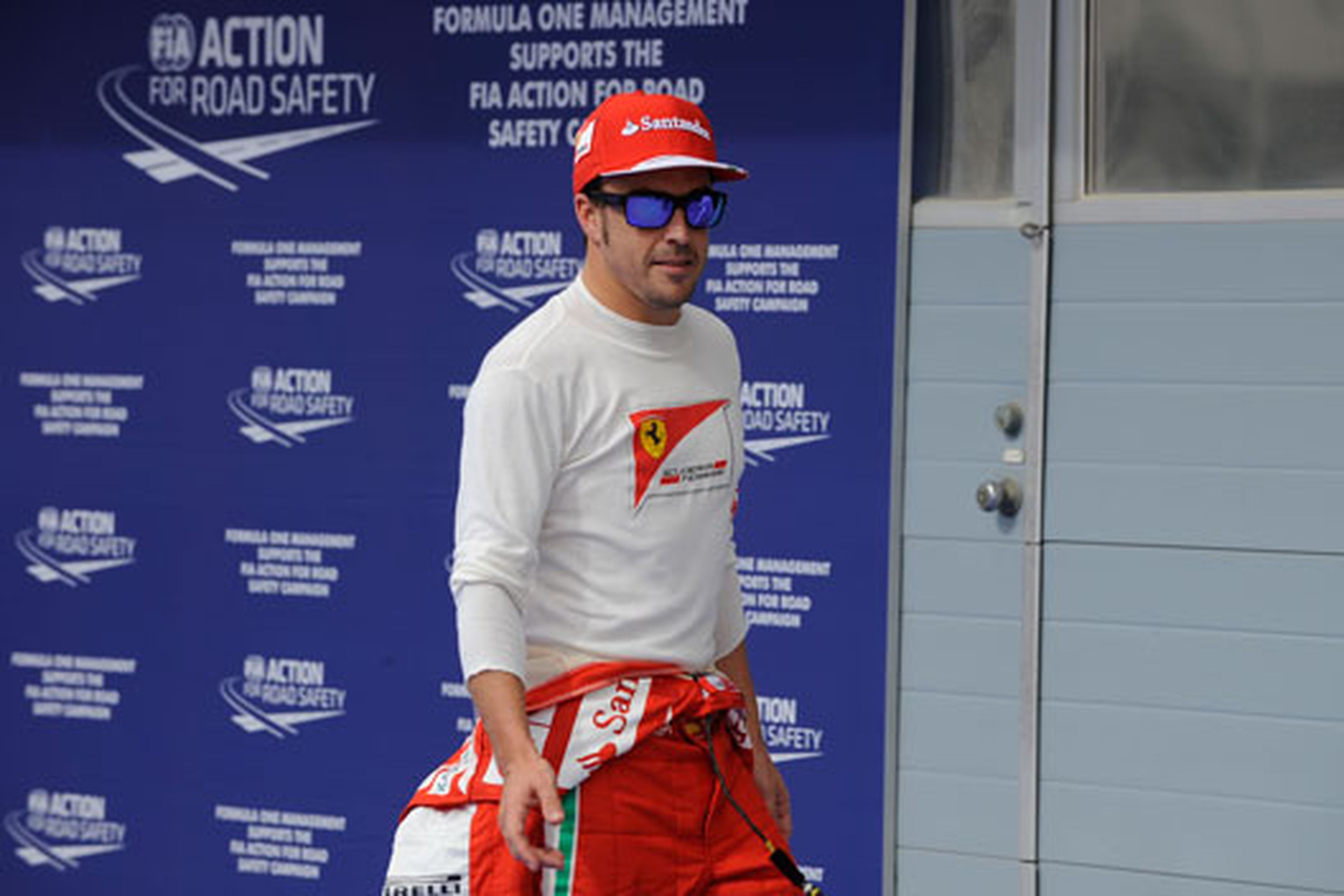 Fernando Alonso Ferrari Bahrein 2013
