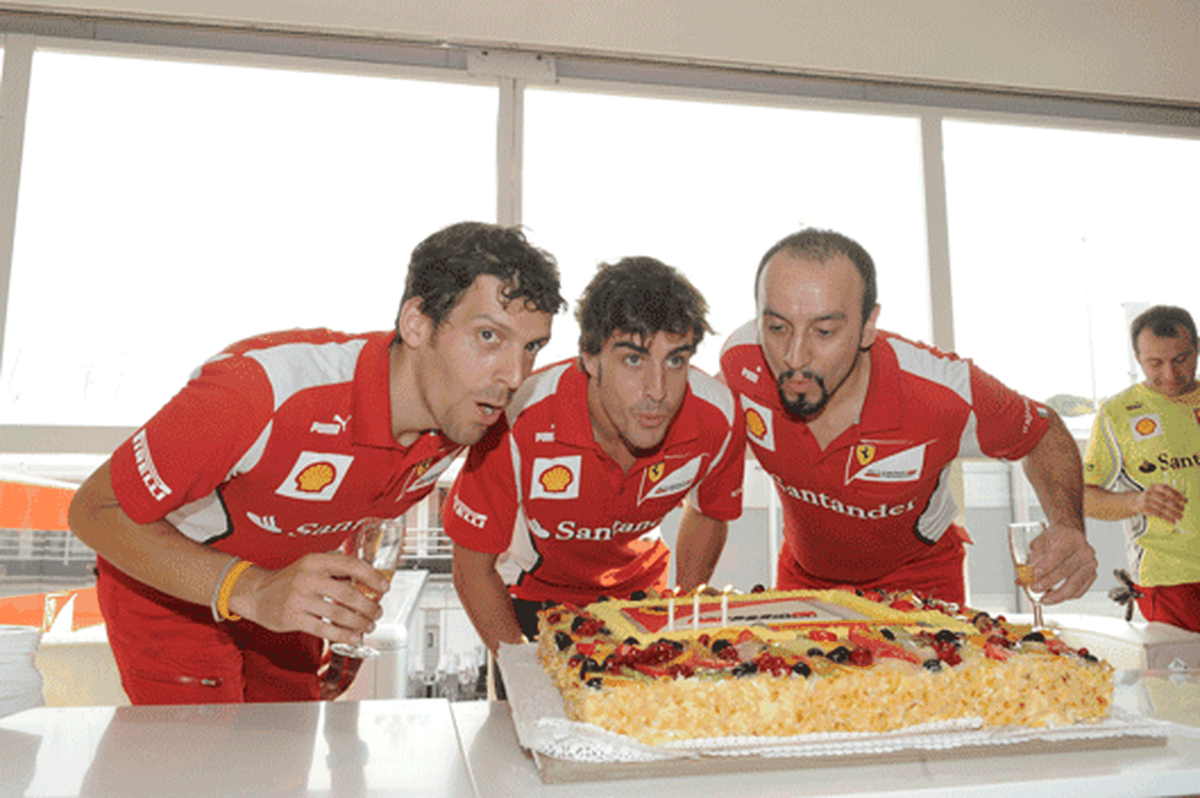 Fernando Alonso - Ferrari - Hungría - Cumpleaños 2012