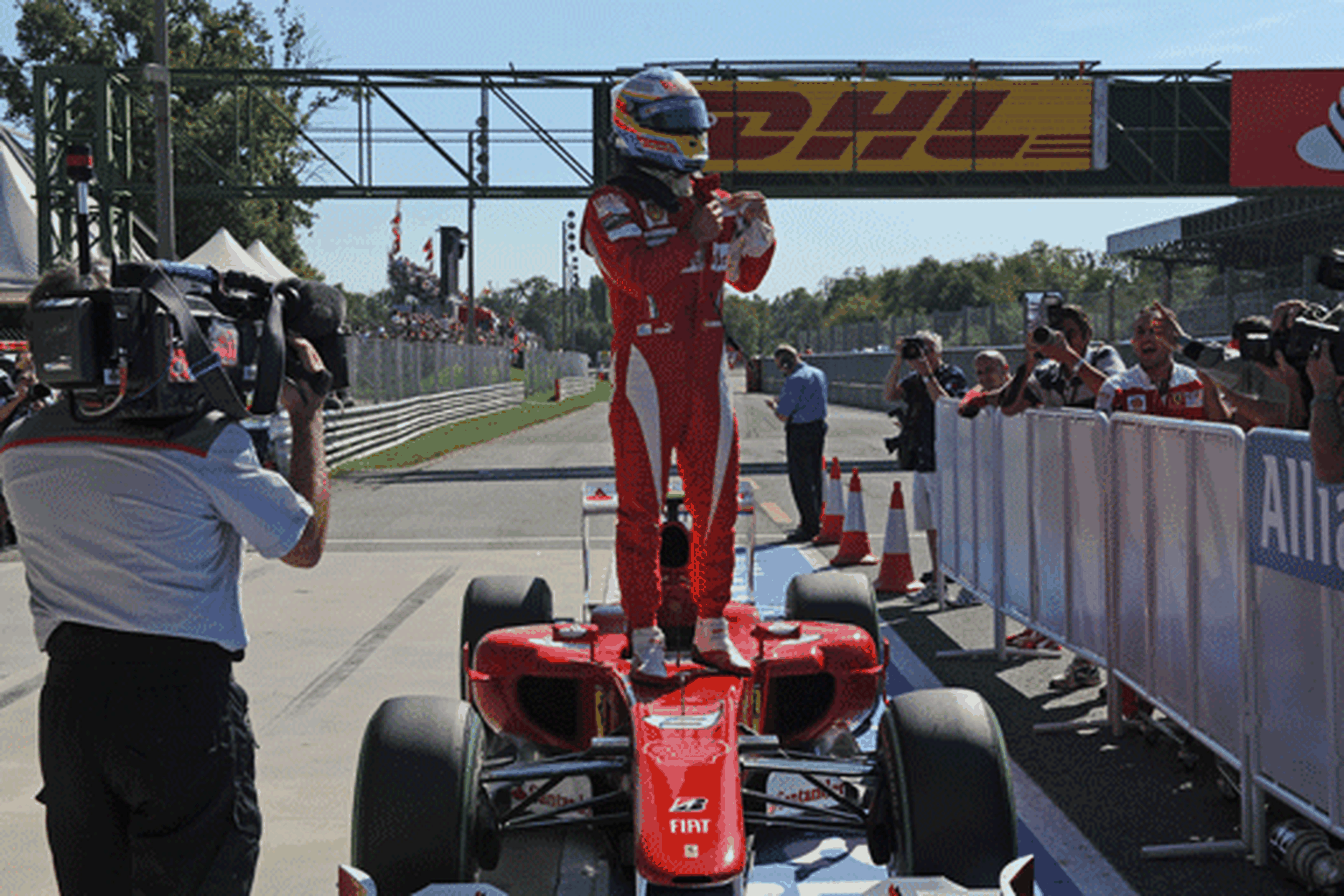 Fernando Alonso - Ferrari - Monza - pole - 2010