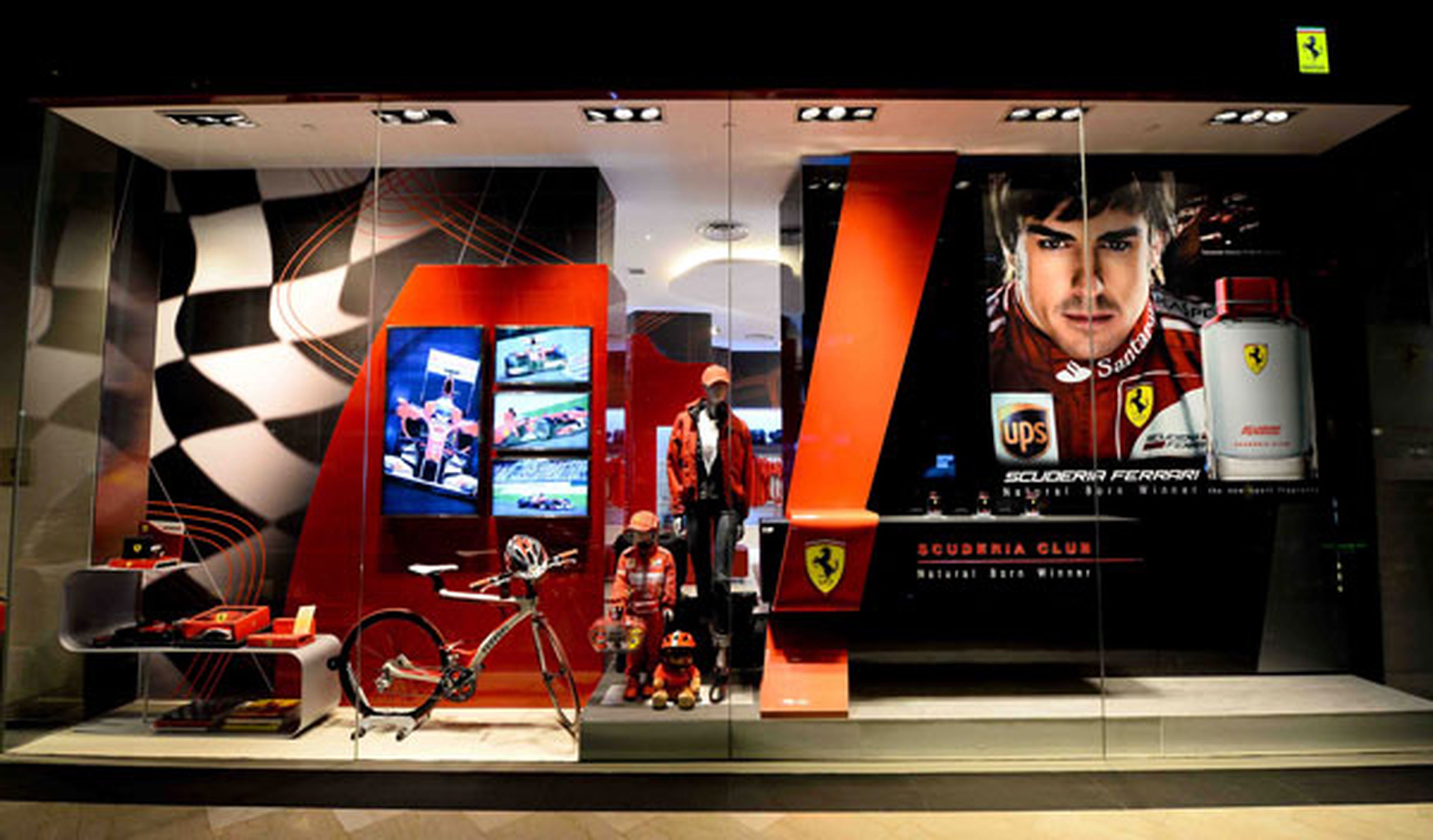 Fernando Alonso - Ferrari Store - Singapur