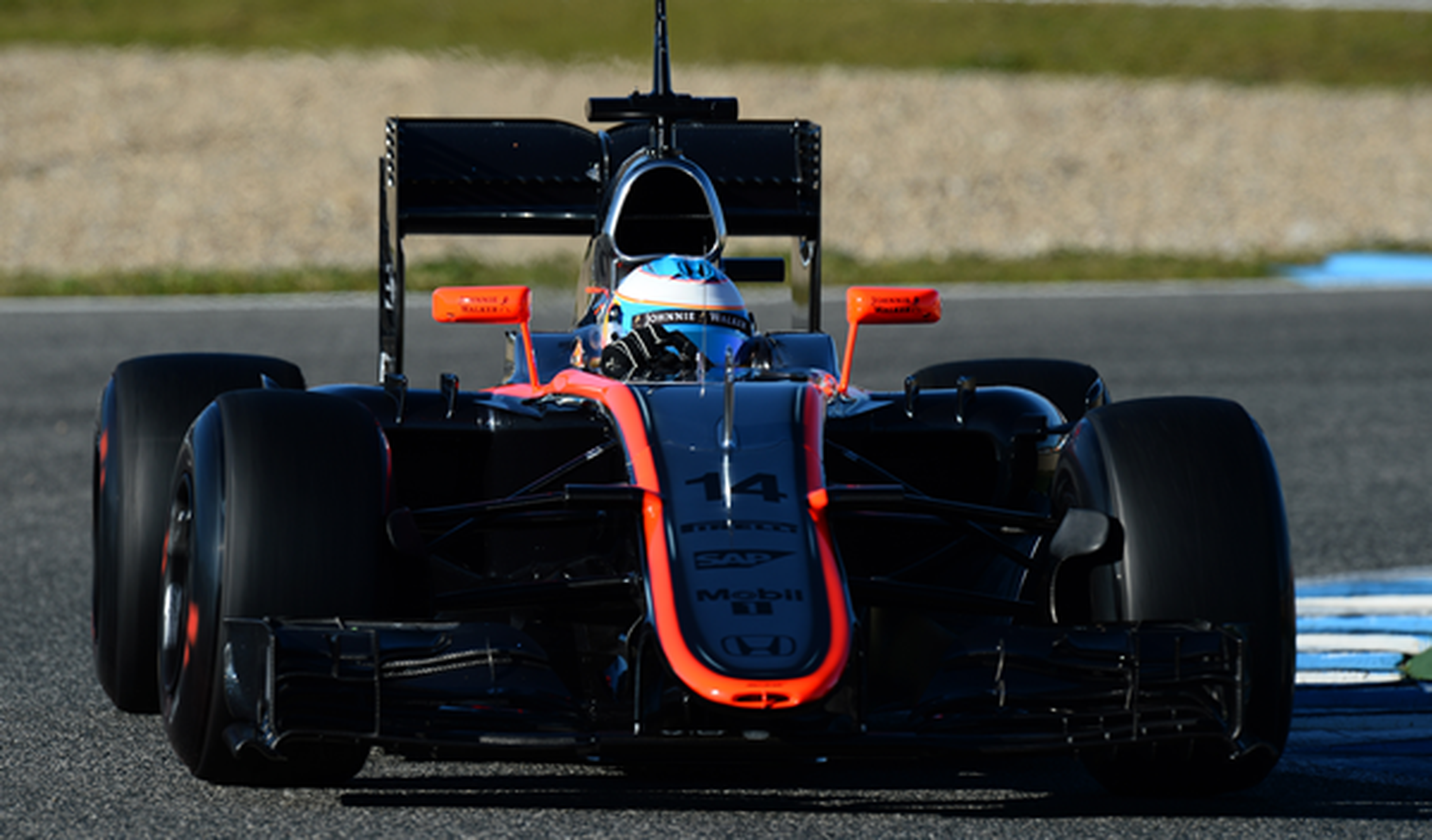 Fernando Alonso ha rodado con Mclaren en Jerez