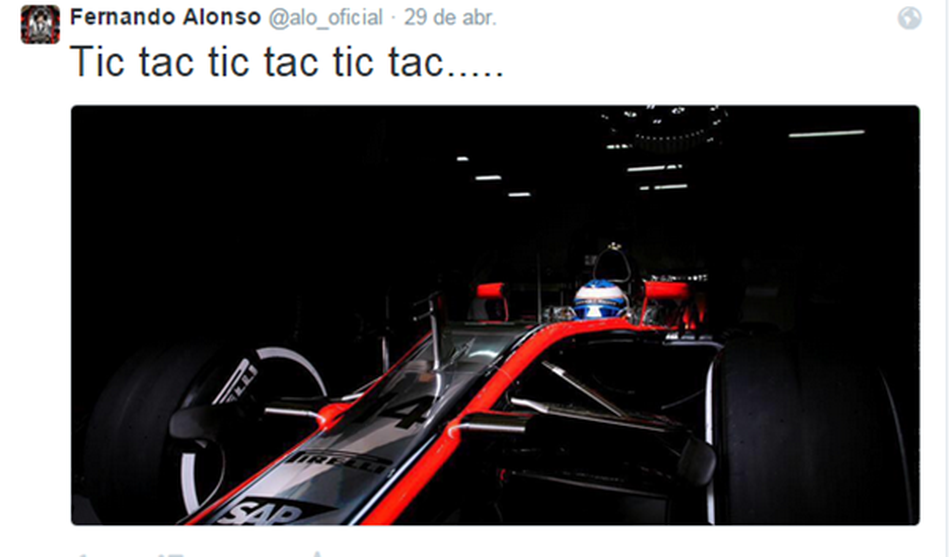 Fernando Alonso, impaciente por llegar al GP España