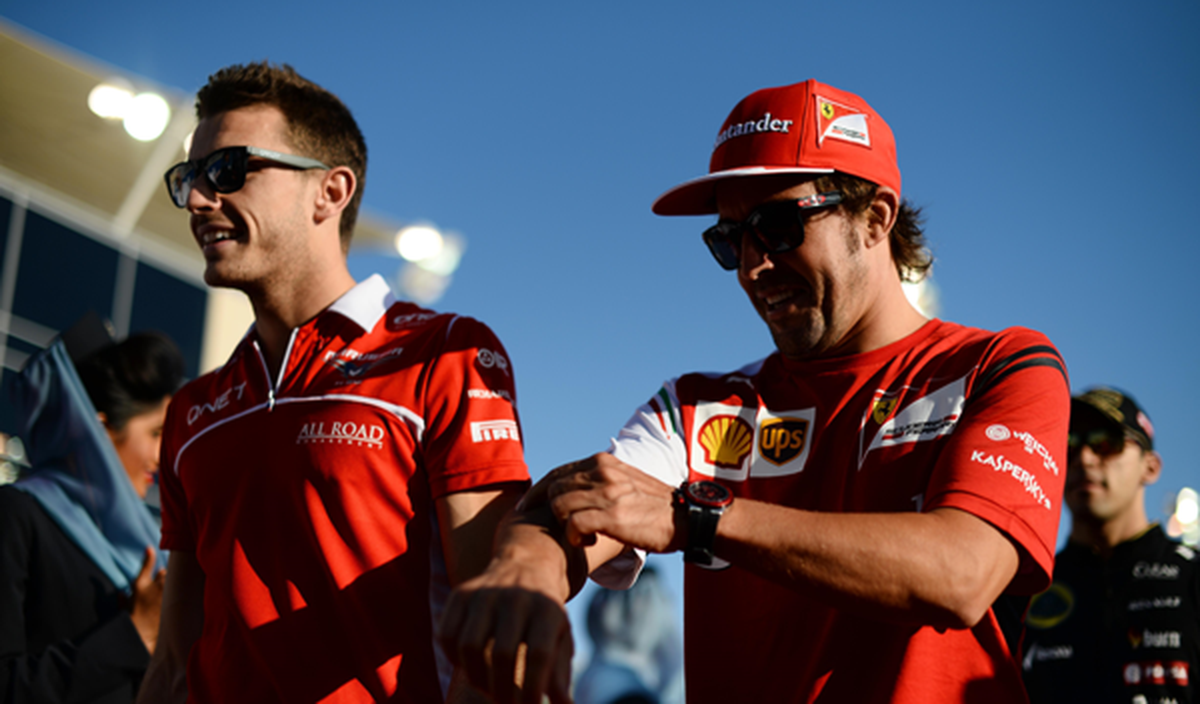 Fernando Alonso y Jules Bianchi