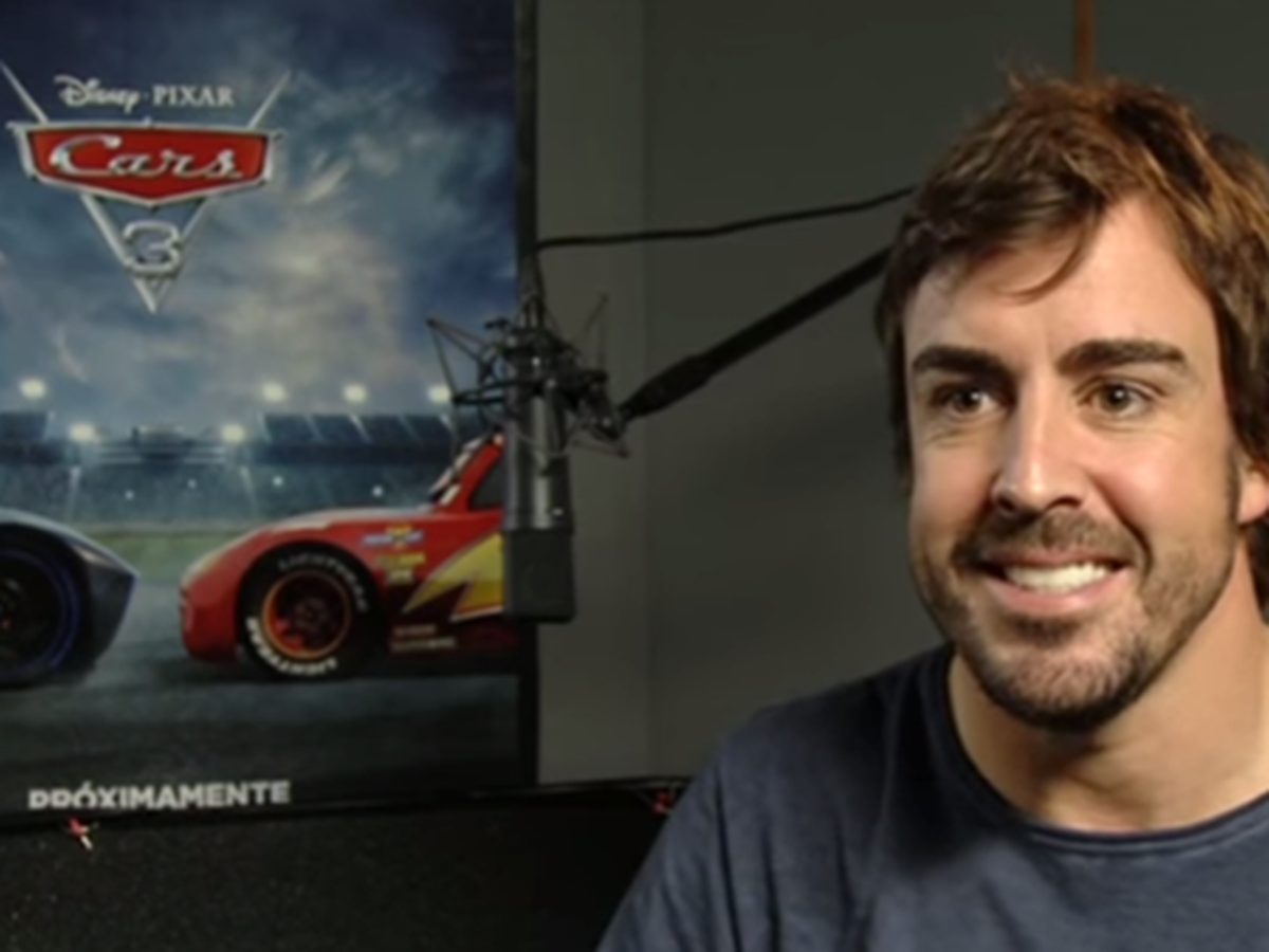 Vídeo: Fernando Alonso le pone voz a Cars 3