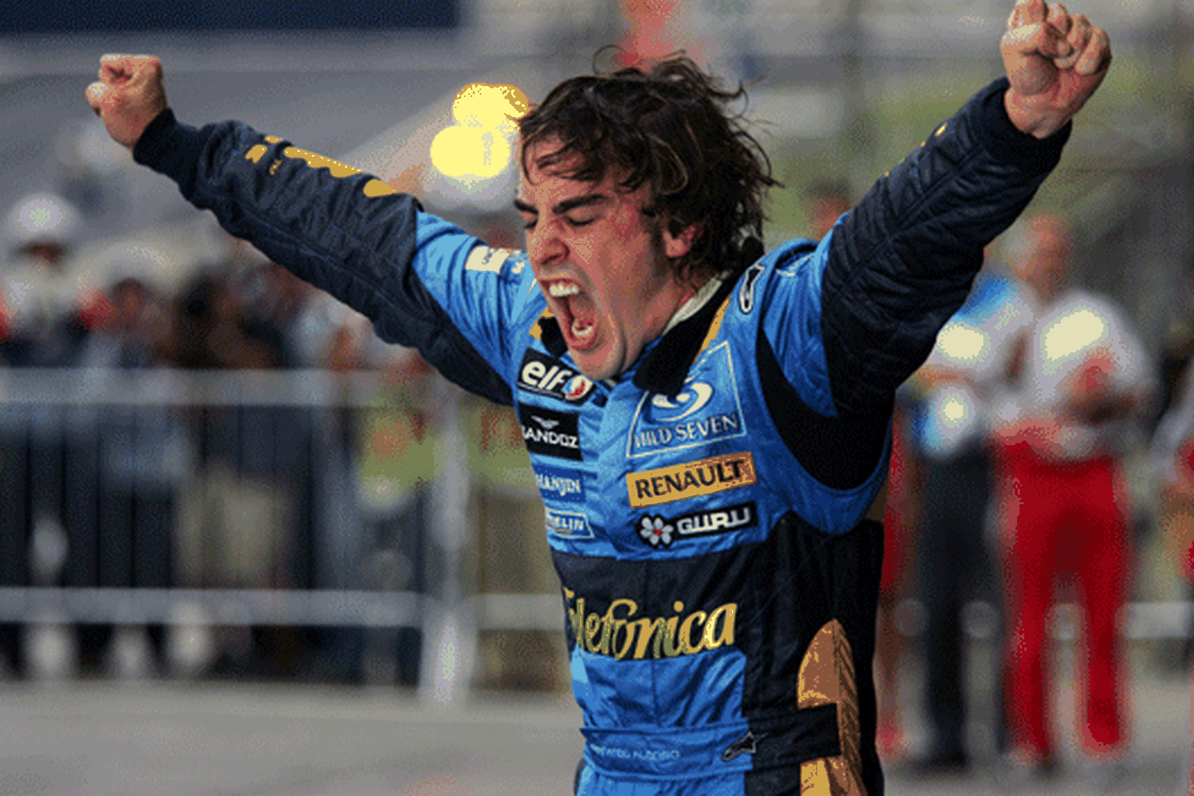 Fernando Alonso - Renault - GP Brasil - 2005