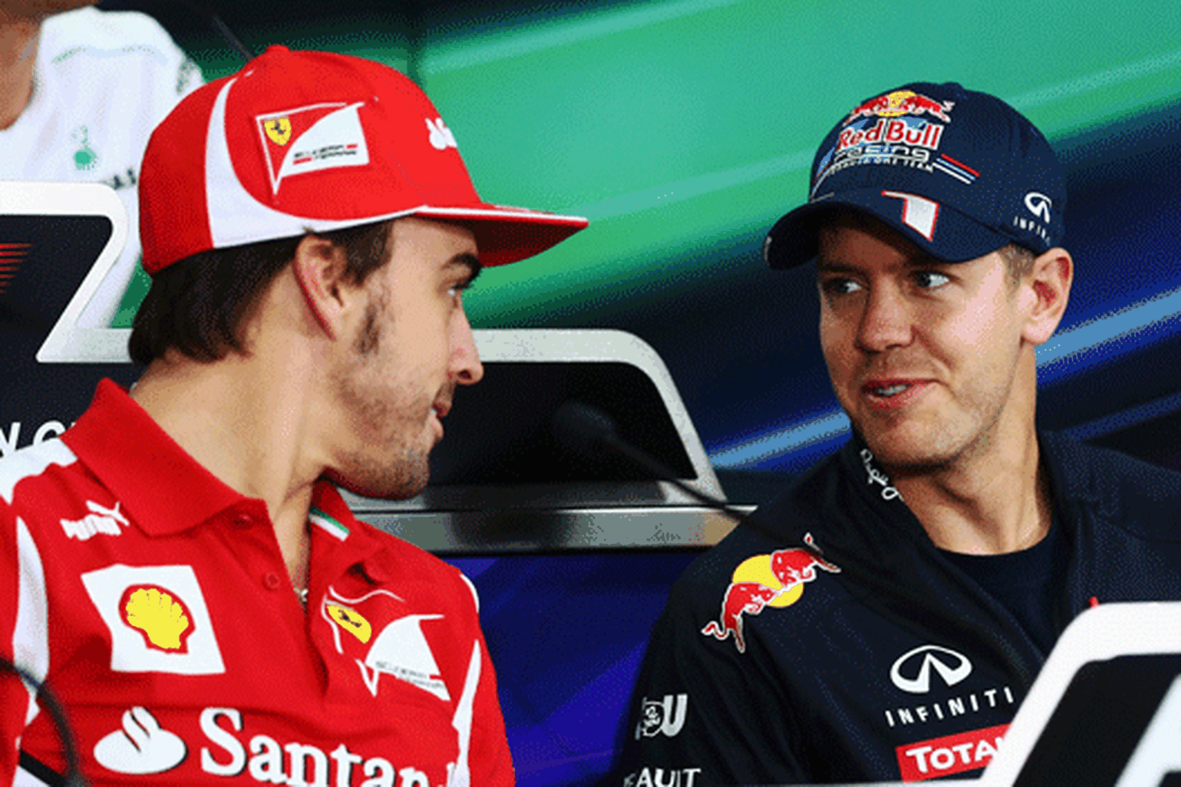 Fernando Alonso - Sebastian Vettel - Ferrari - Red Bull - GP Corea 2012