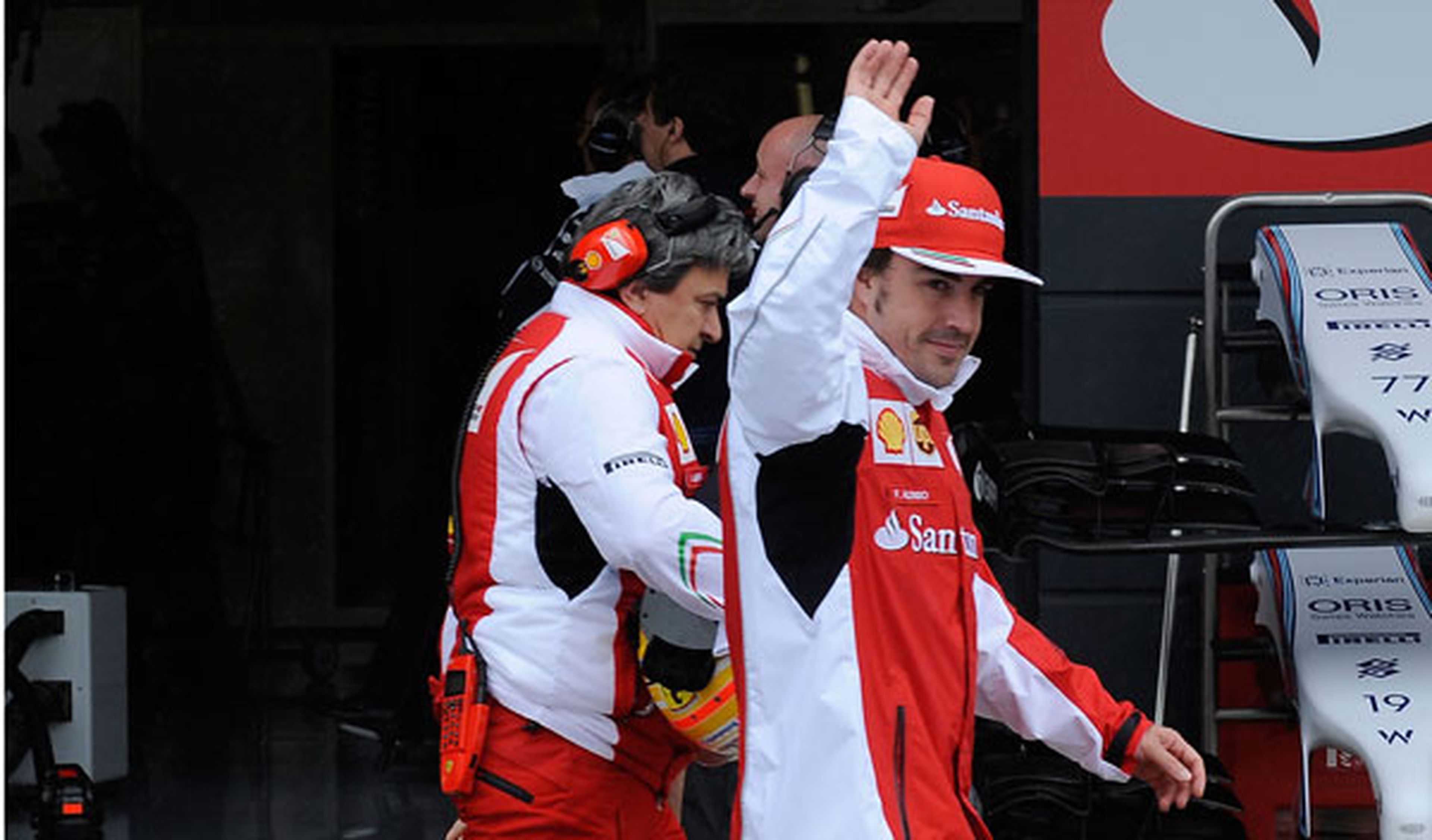 Fernando Alonso en Silverstone: "Íbamos al límite"