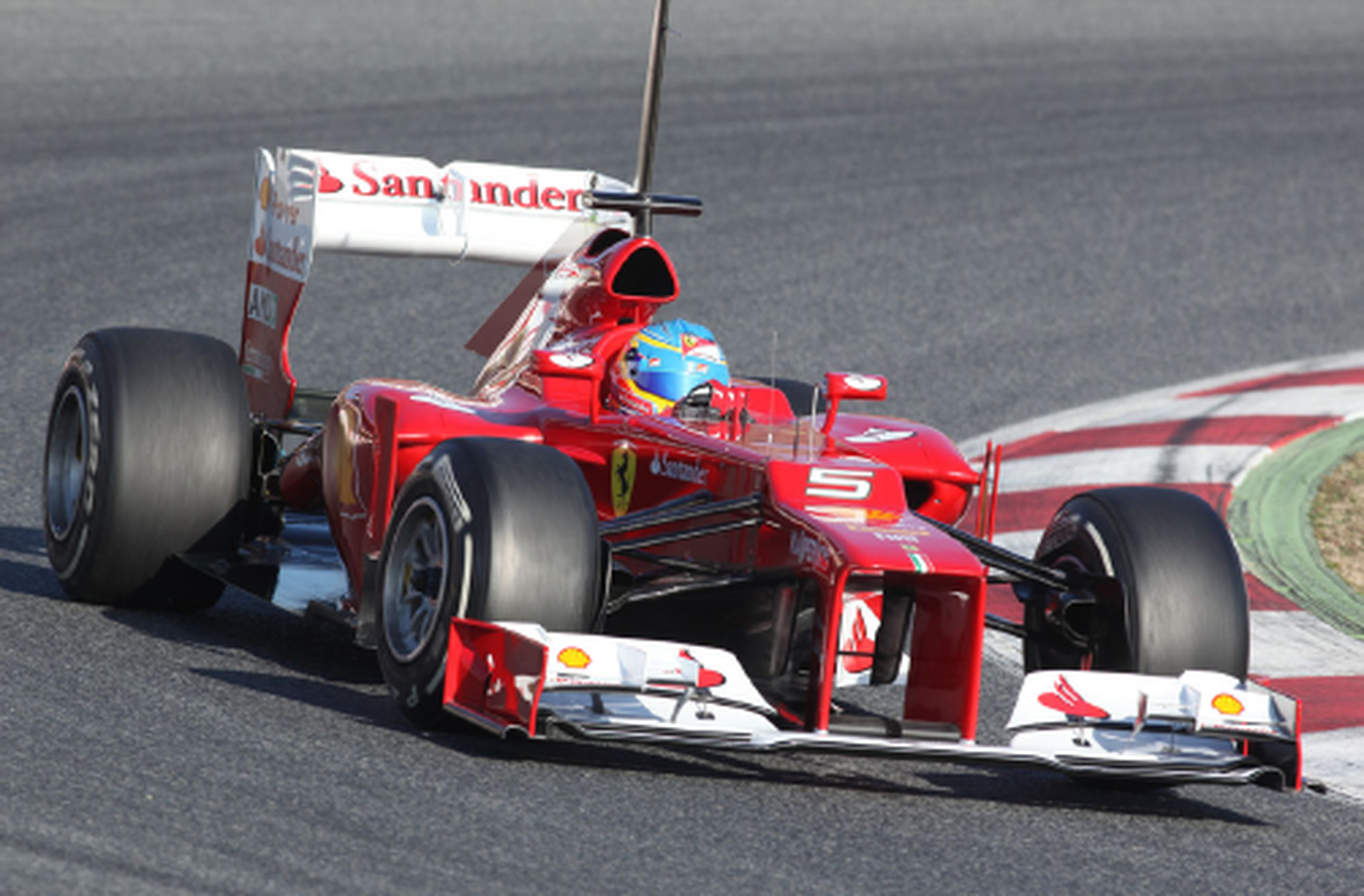 Fernando Alonso Test Montmelo 2012