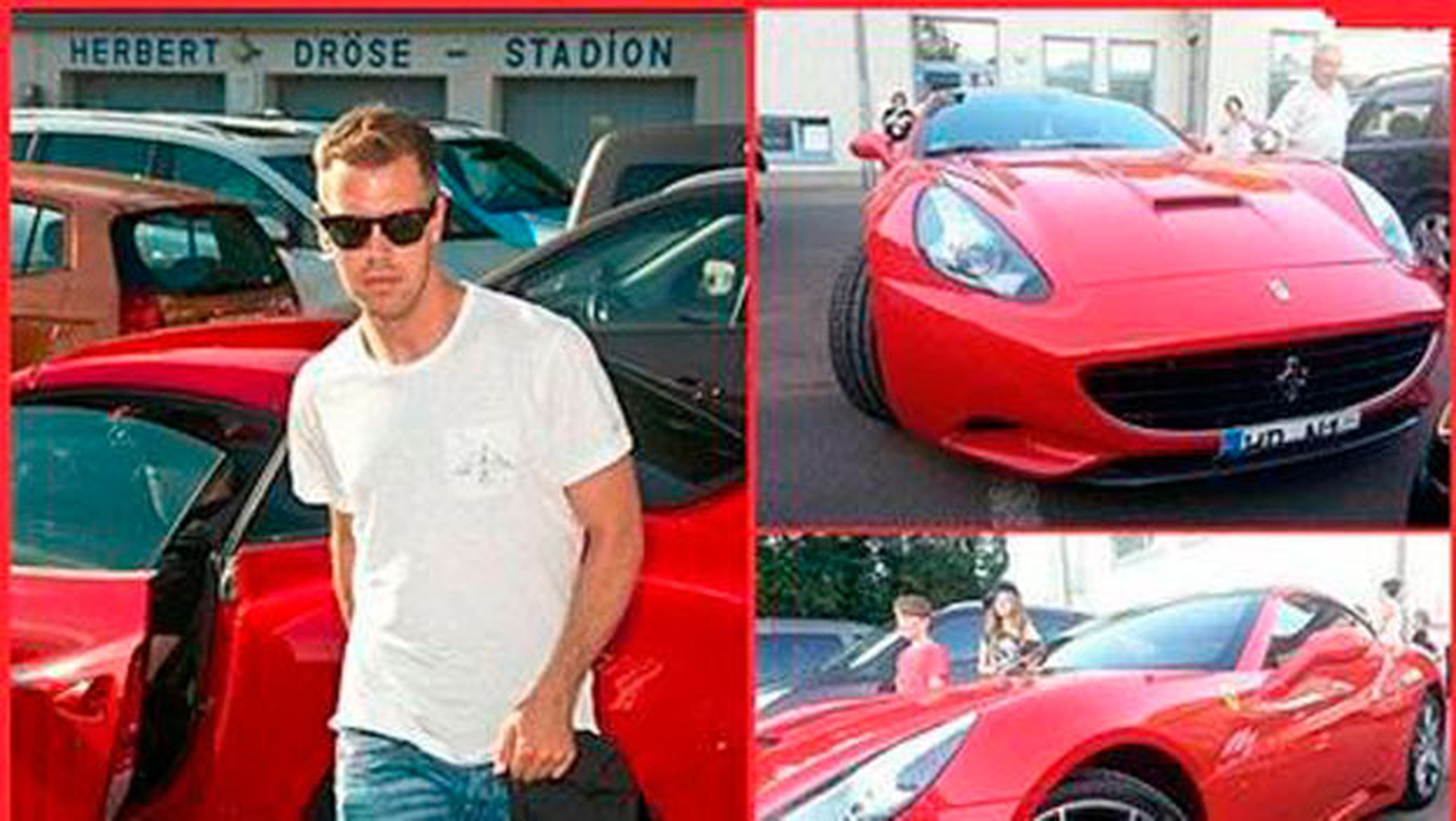 Ferrari California, misterioso regalo de Vettel a su padre