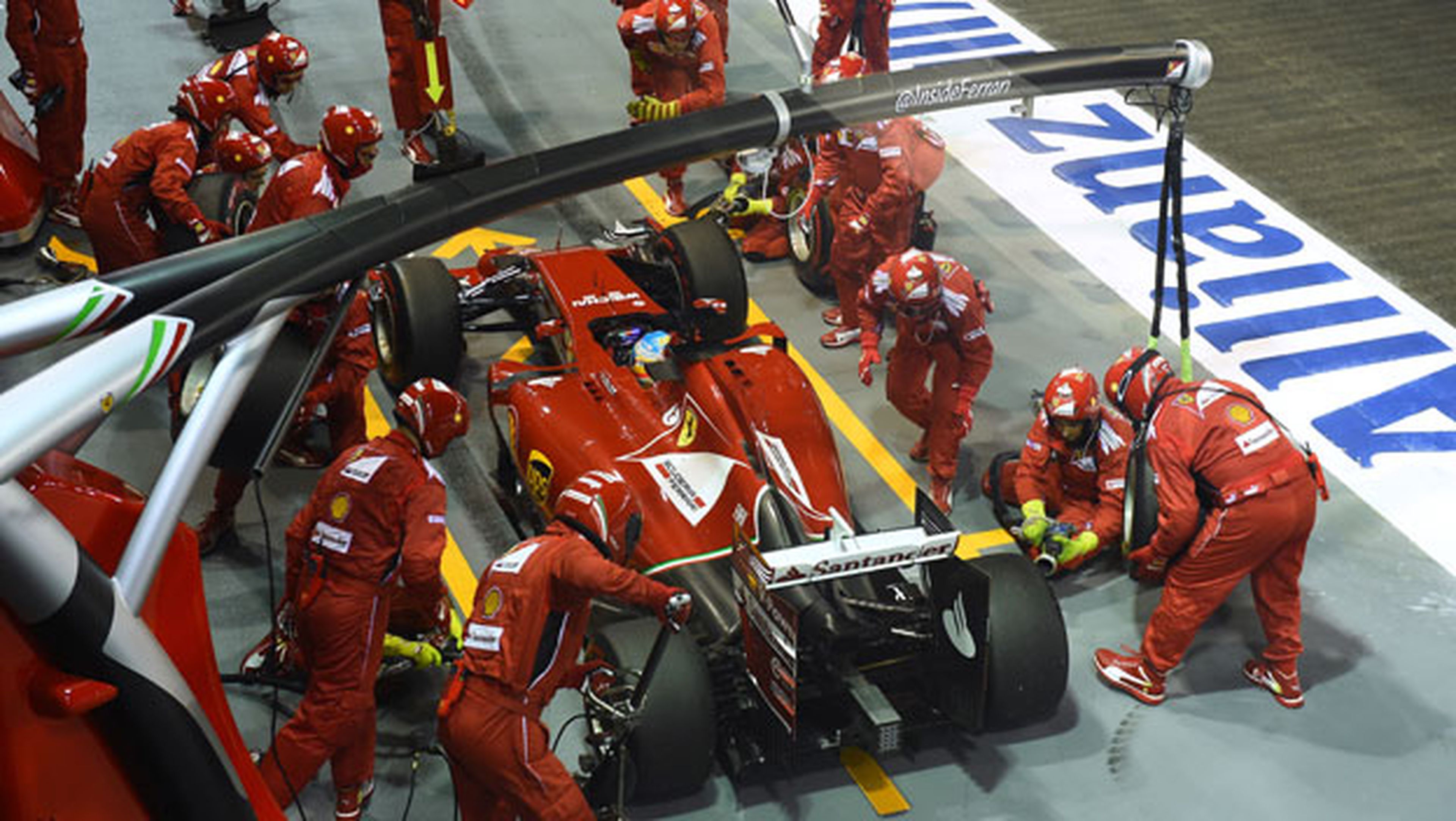 Ferrari probó un nuevo aceite derivado del gas natural