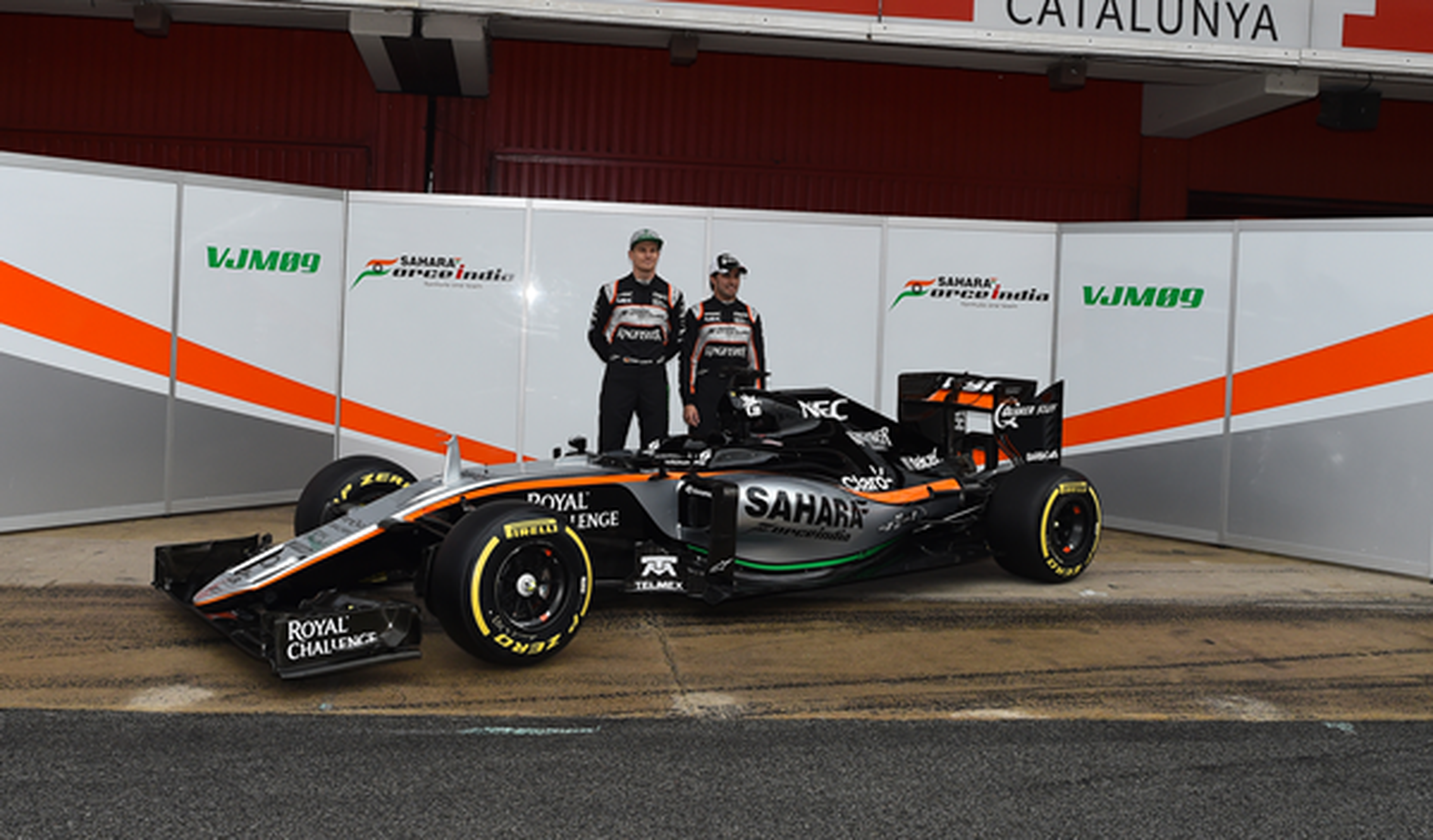 Force India VJM09: el coche de media tabla