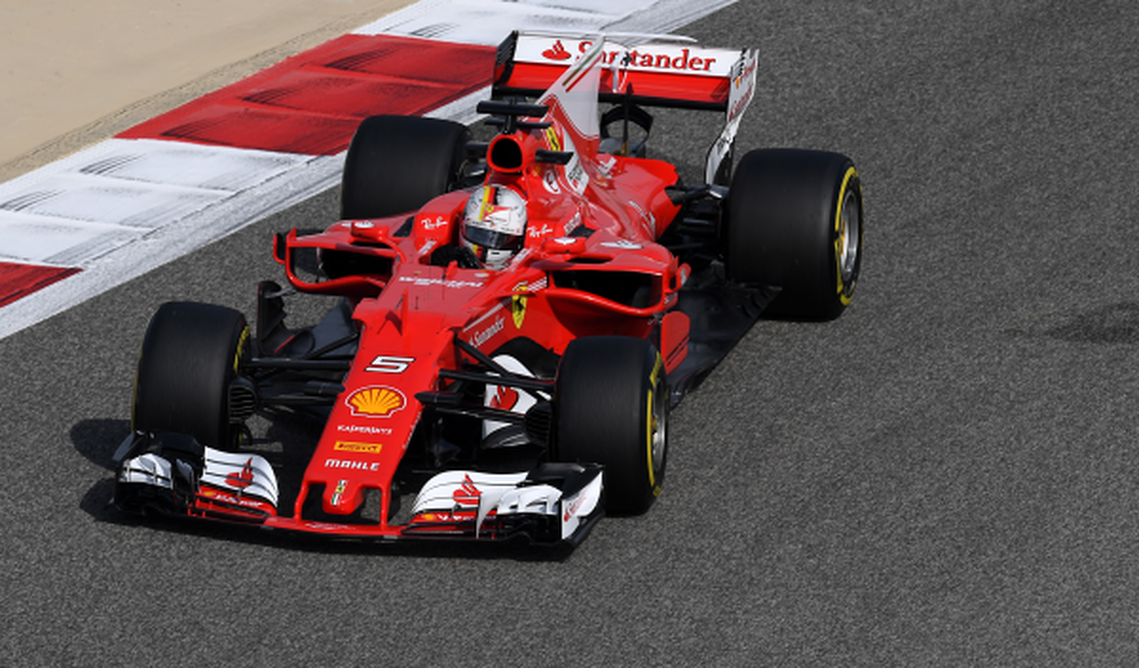 Fórmula 1 2017. Libres 1 GP Bahréin: Ferrari en cabeza
