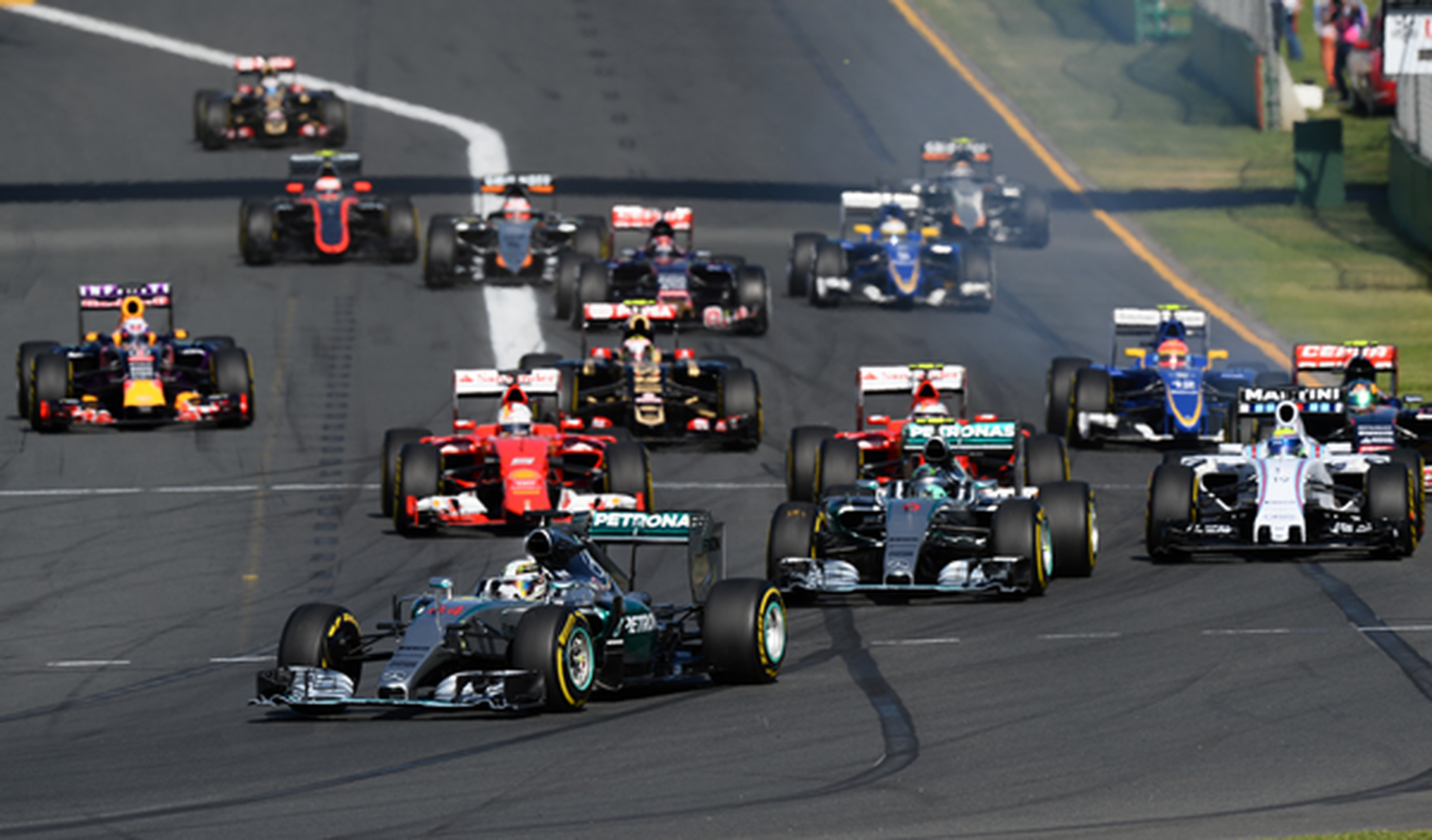 Fórmula 1. Carrera GP Australia 2015: primera para Hamilton