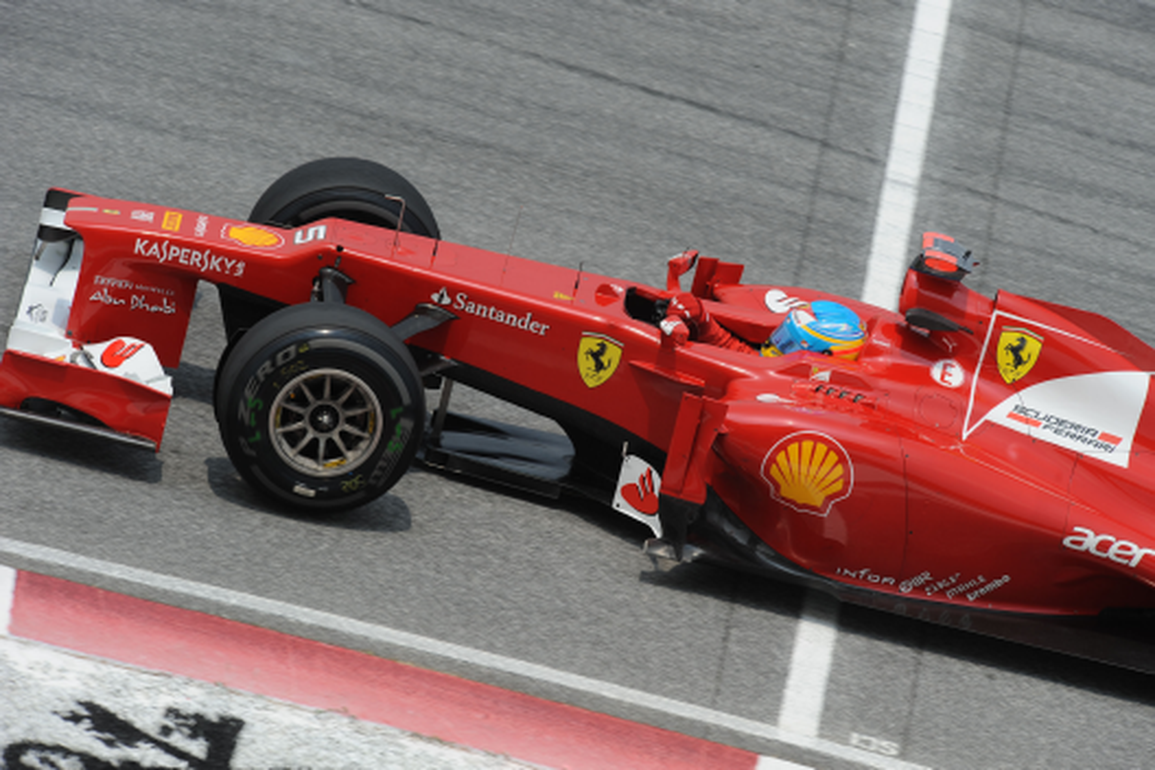 Fórmula 1: Carrera del GP de Malasia 2012. Alonso gana