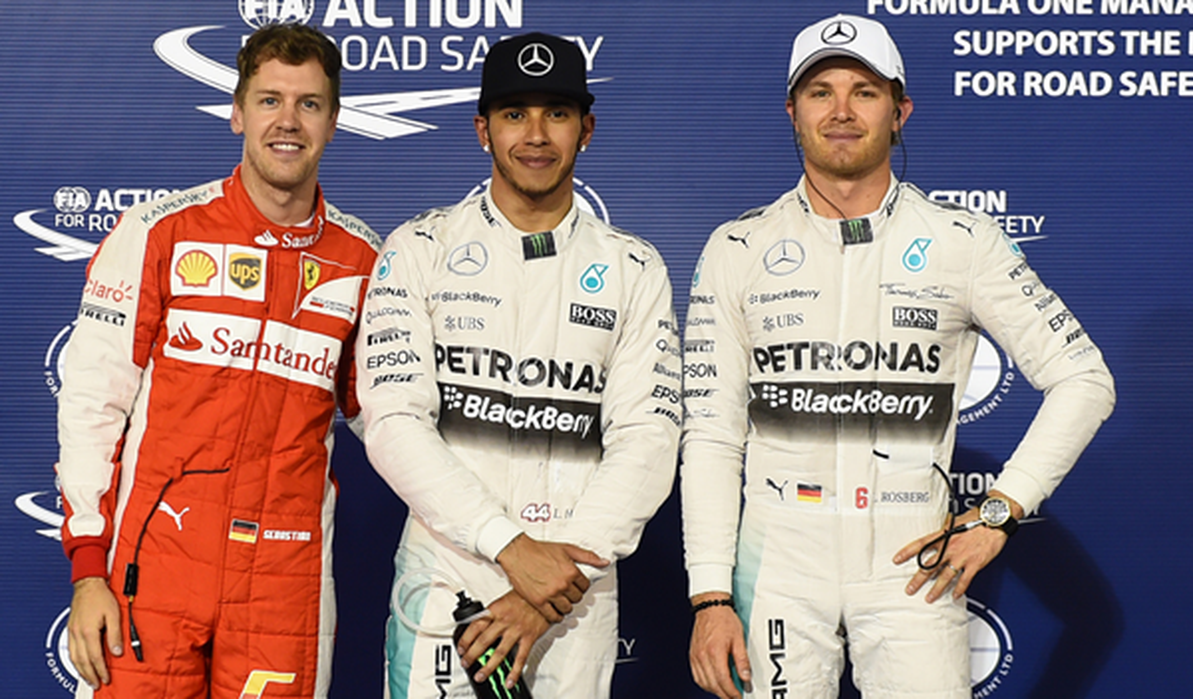 Fórmula 1. Clasificación GP Bahréin: Hamilton no da opción