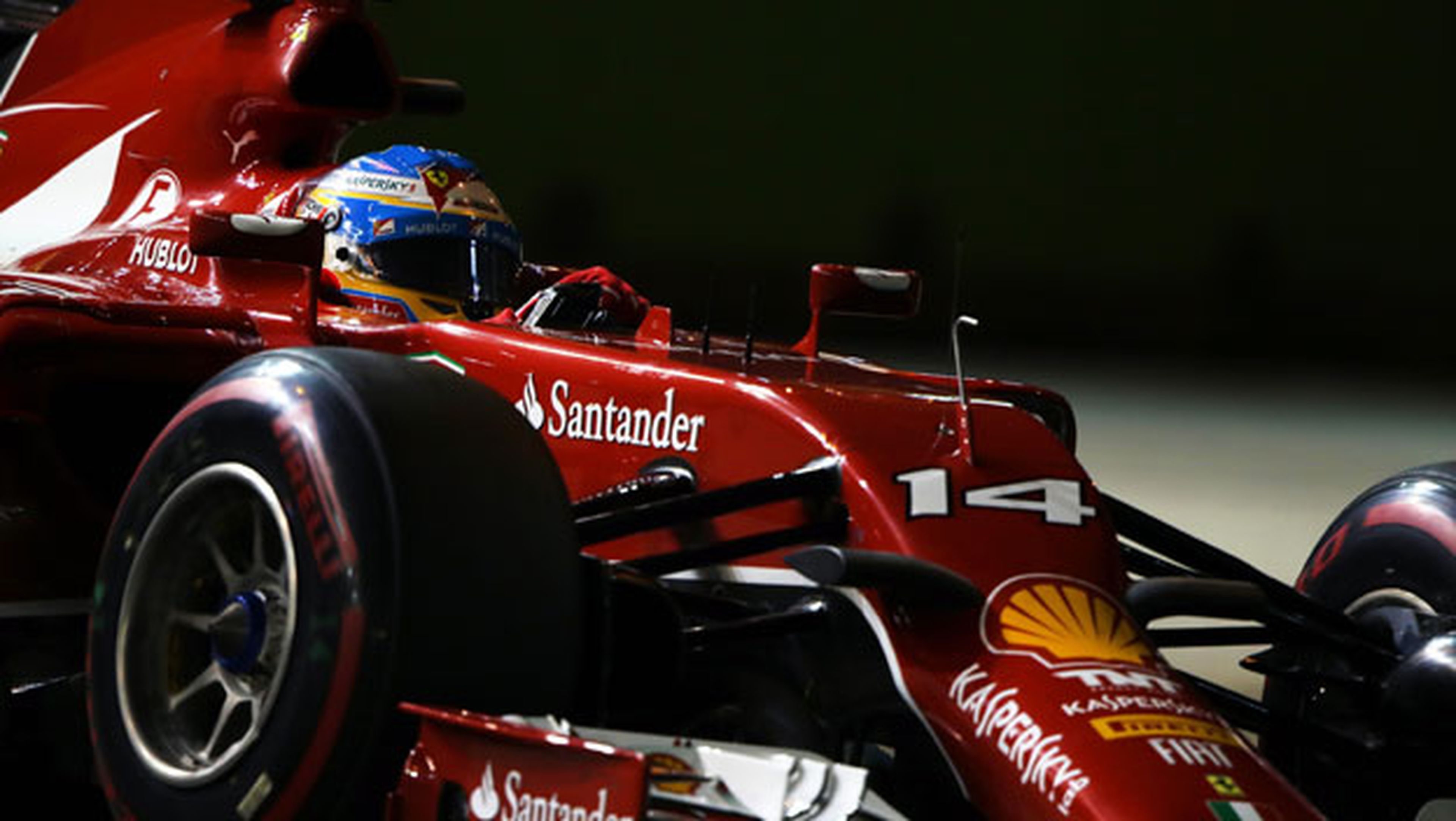 Fórmula 1: GP Singapur 2014. La carrera de Fernando Alonso