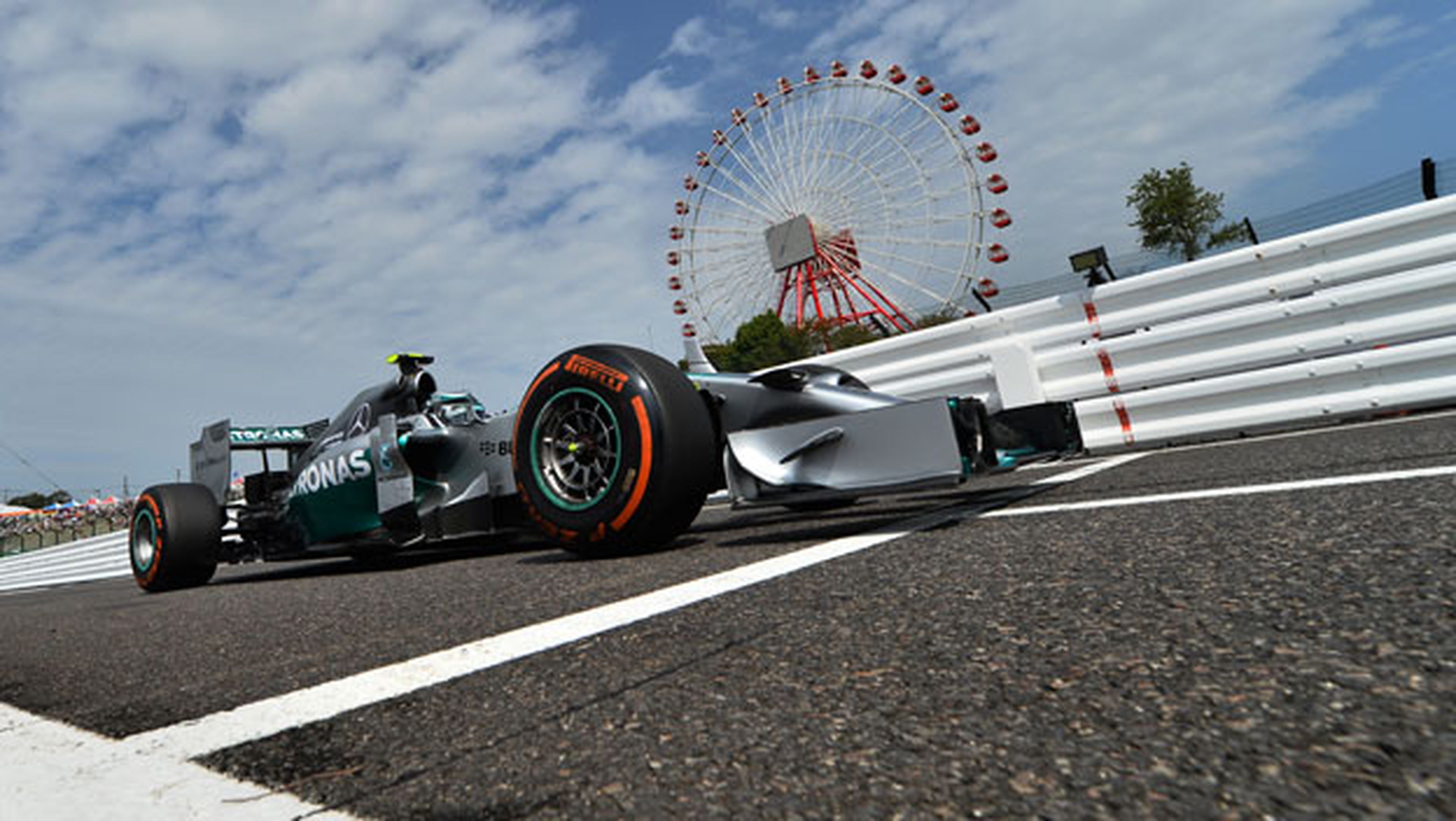 Fórmula 1: Libres 1 GP Japón 2014. Rosberg, el más rápido