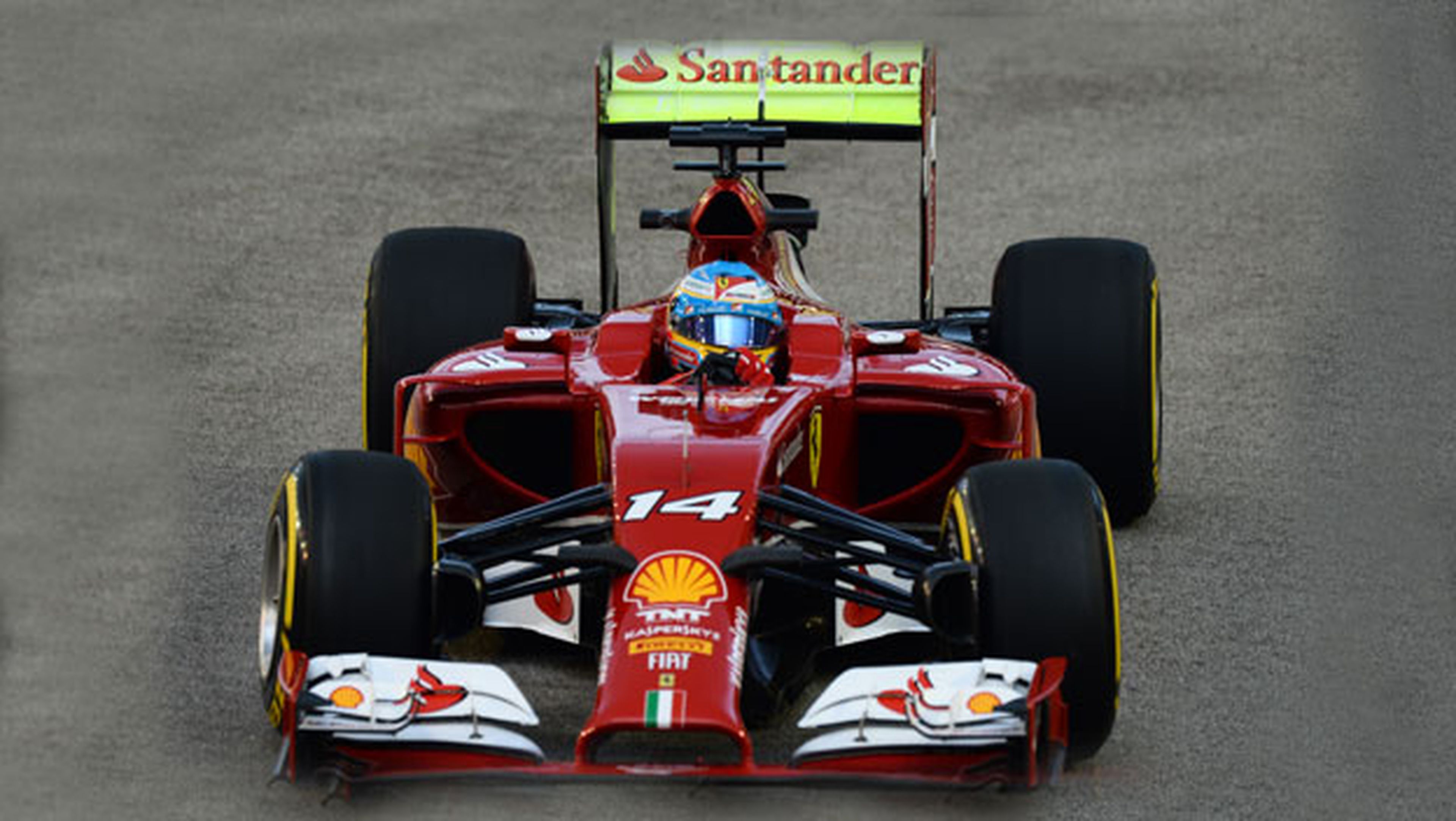 Fórmula 1: Libres 1 GP Singapur 2014. Alonso vuela