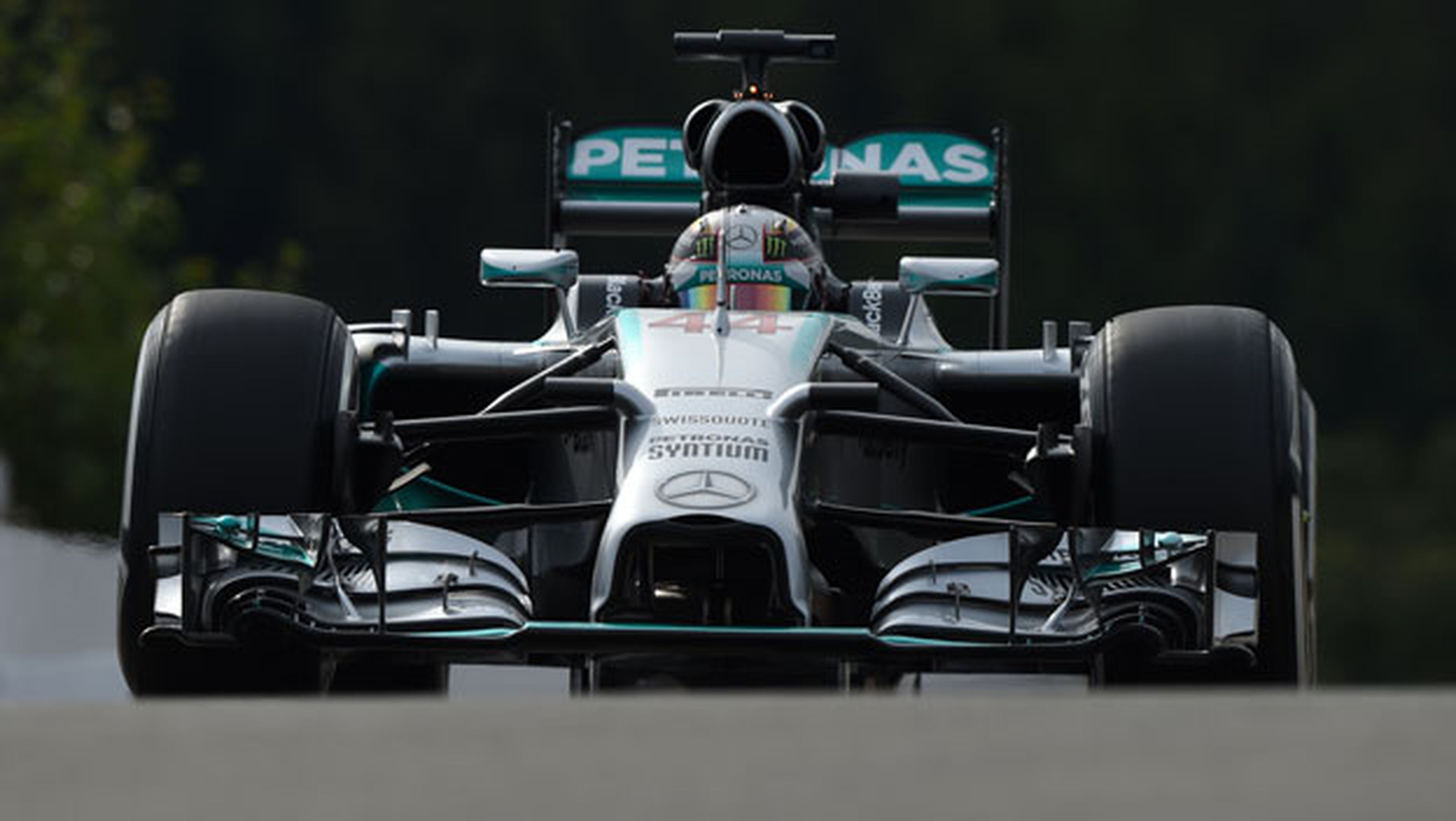 Fórmula 1: Libres 2 GP Bélgica 2014. Hamilton da la réplica
