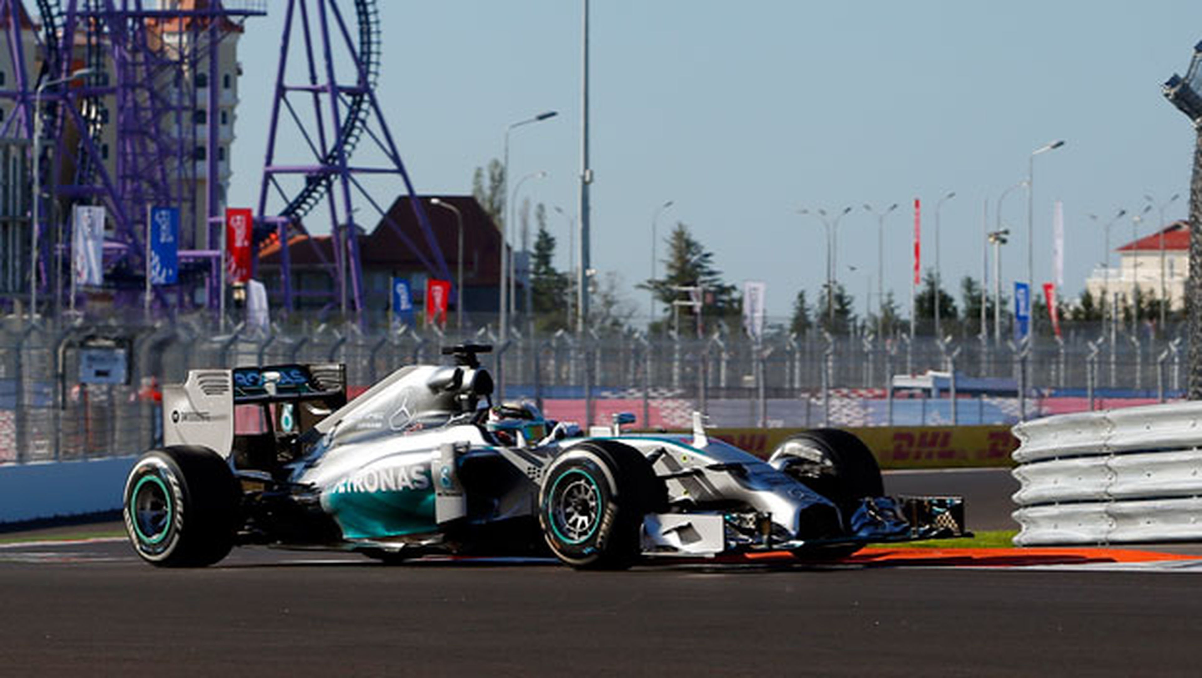 Fórmula 1: Libres 2 GP Rusia 2014. Hamilton se pone serio