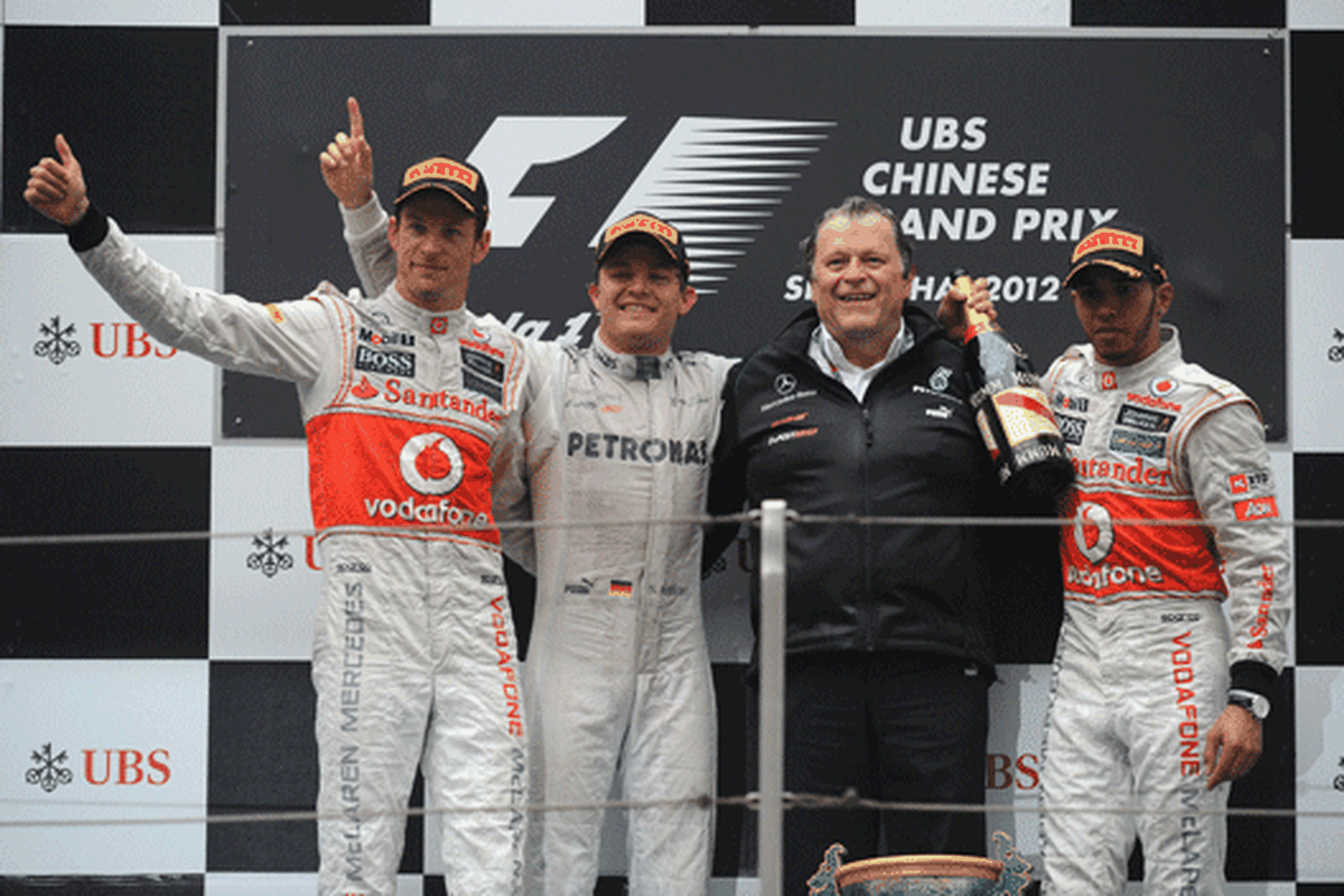 Fórmula 1: Las mejores imágenes del GP de China 2012