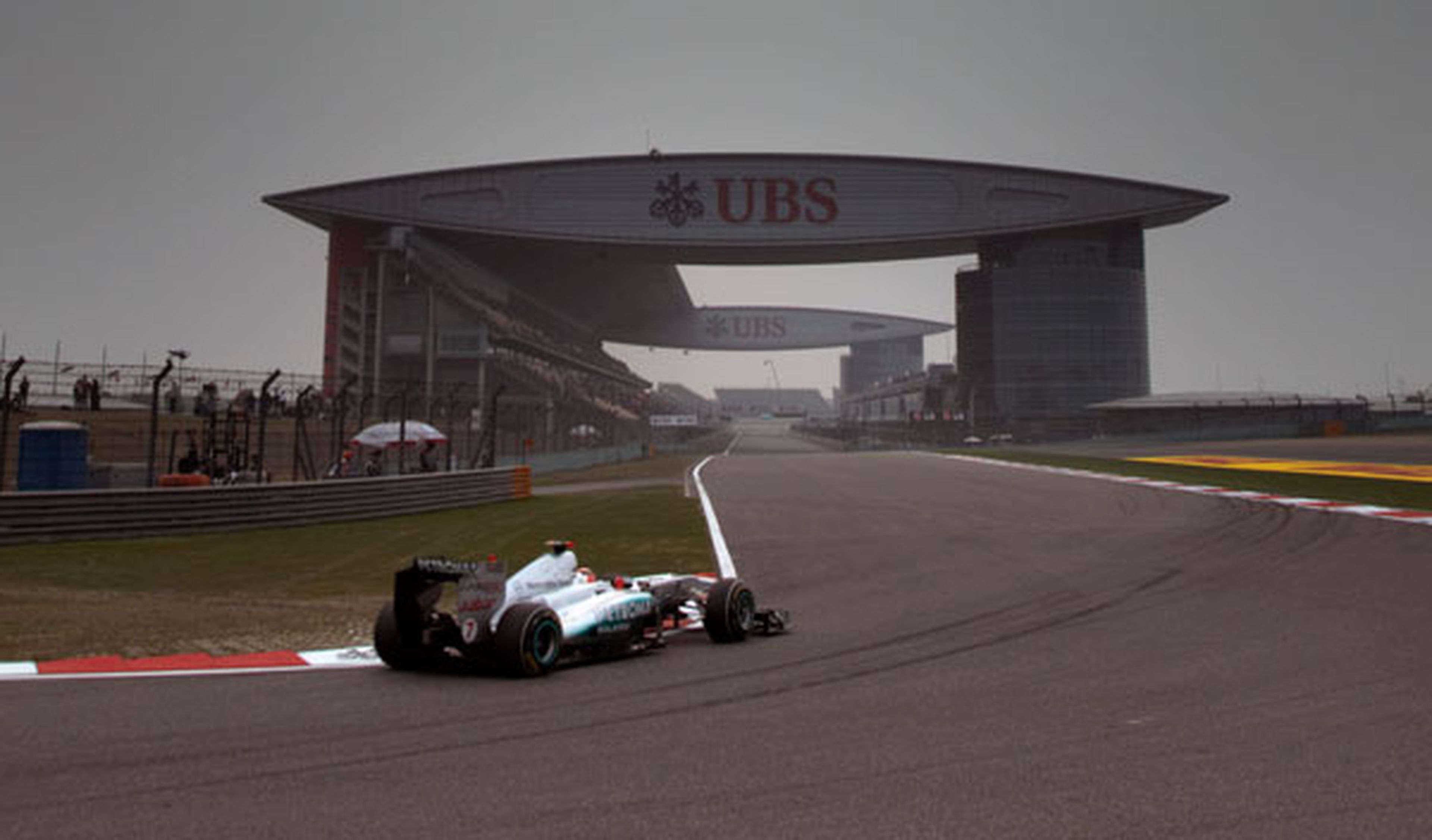 Fórmula 1: Parrilla de salida GP China 2014