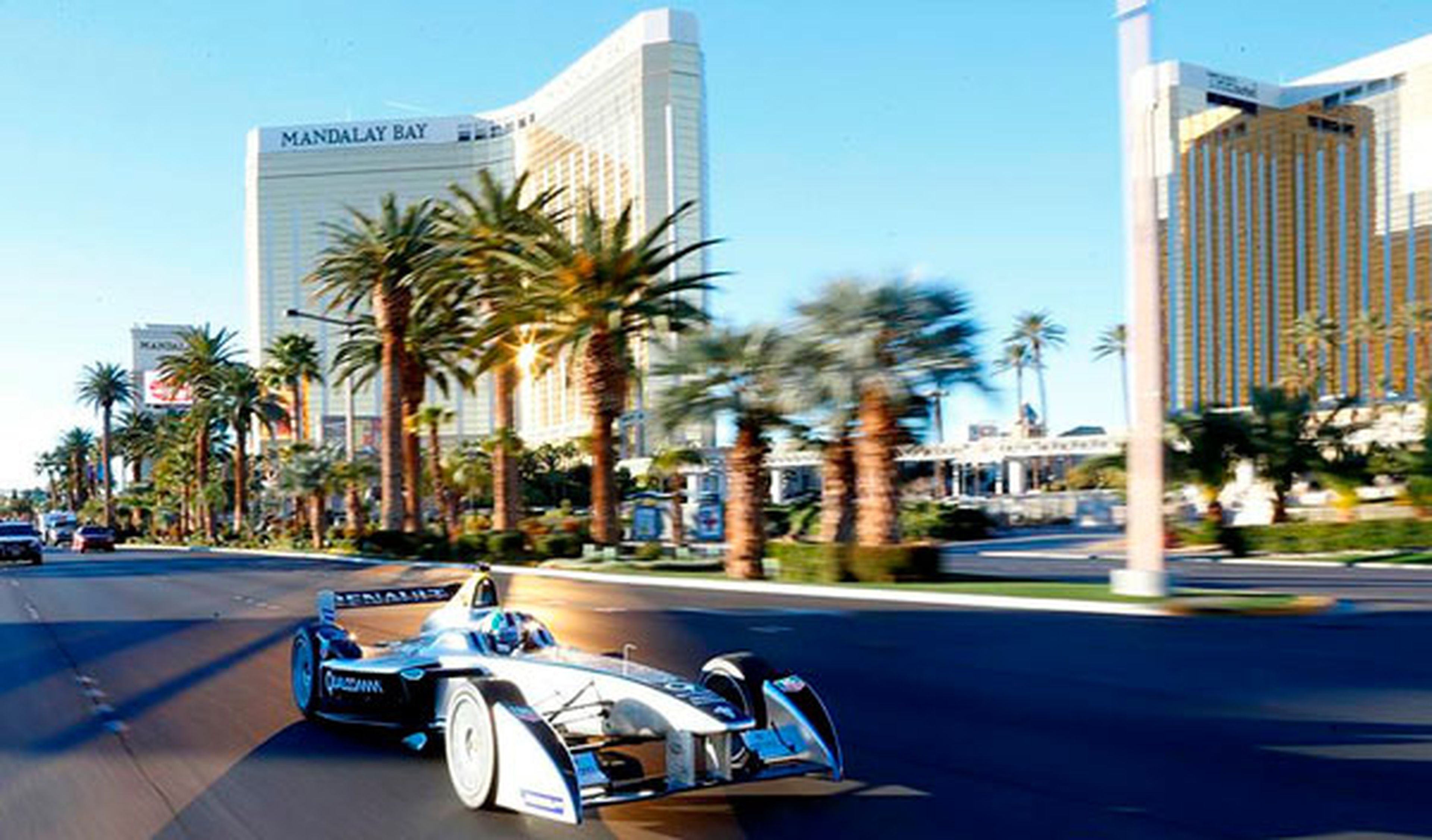 La Fórmula E se exhibe en Las Vegas