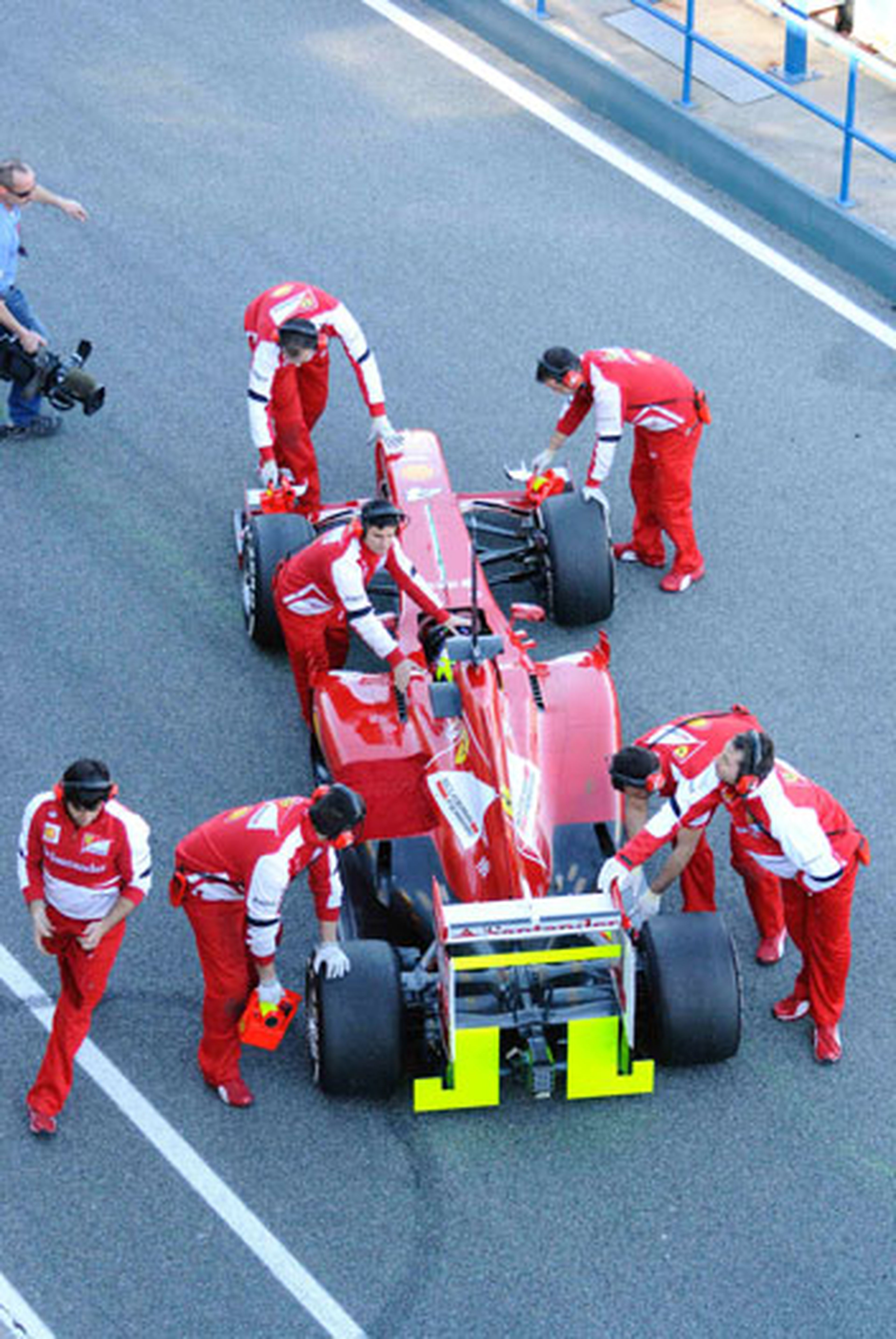 Fotografías de los Tests F1 Jerez 2013