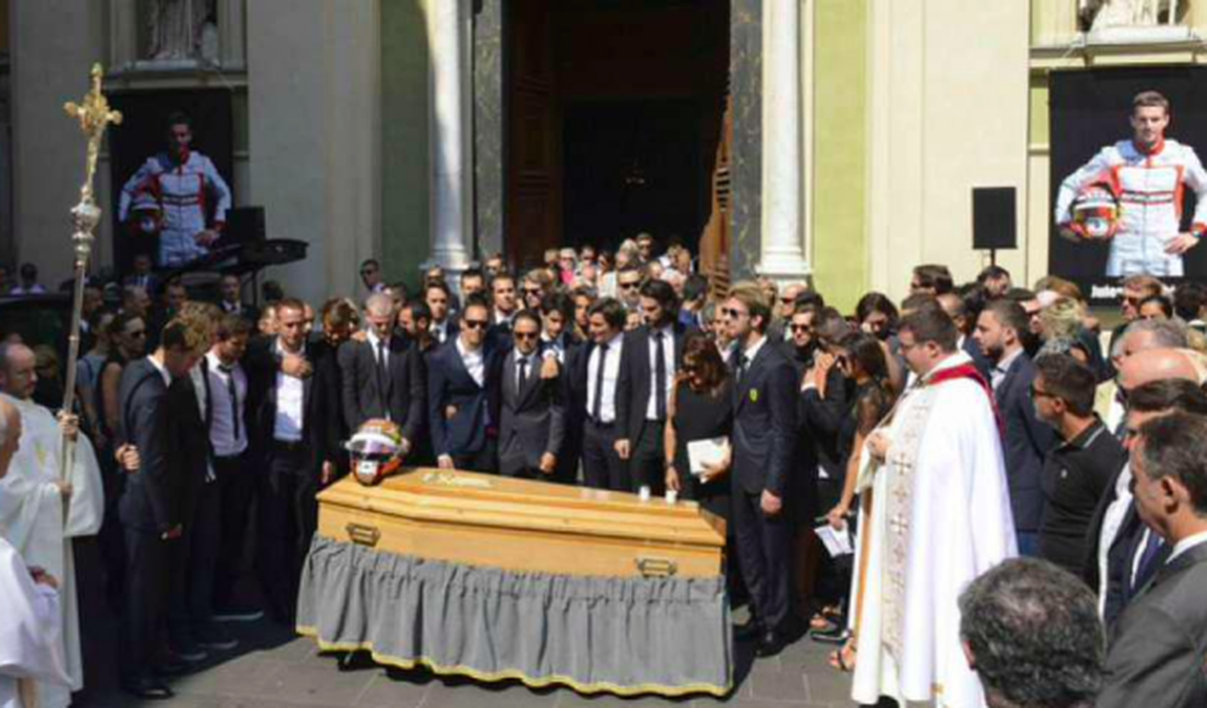 Funeral de Jules Bianchi en Niza