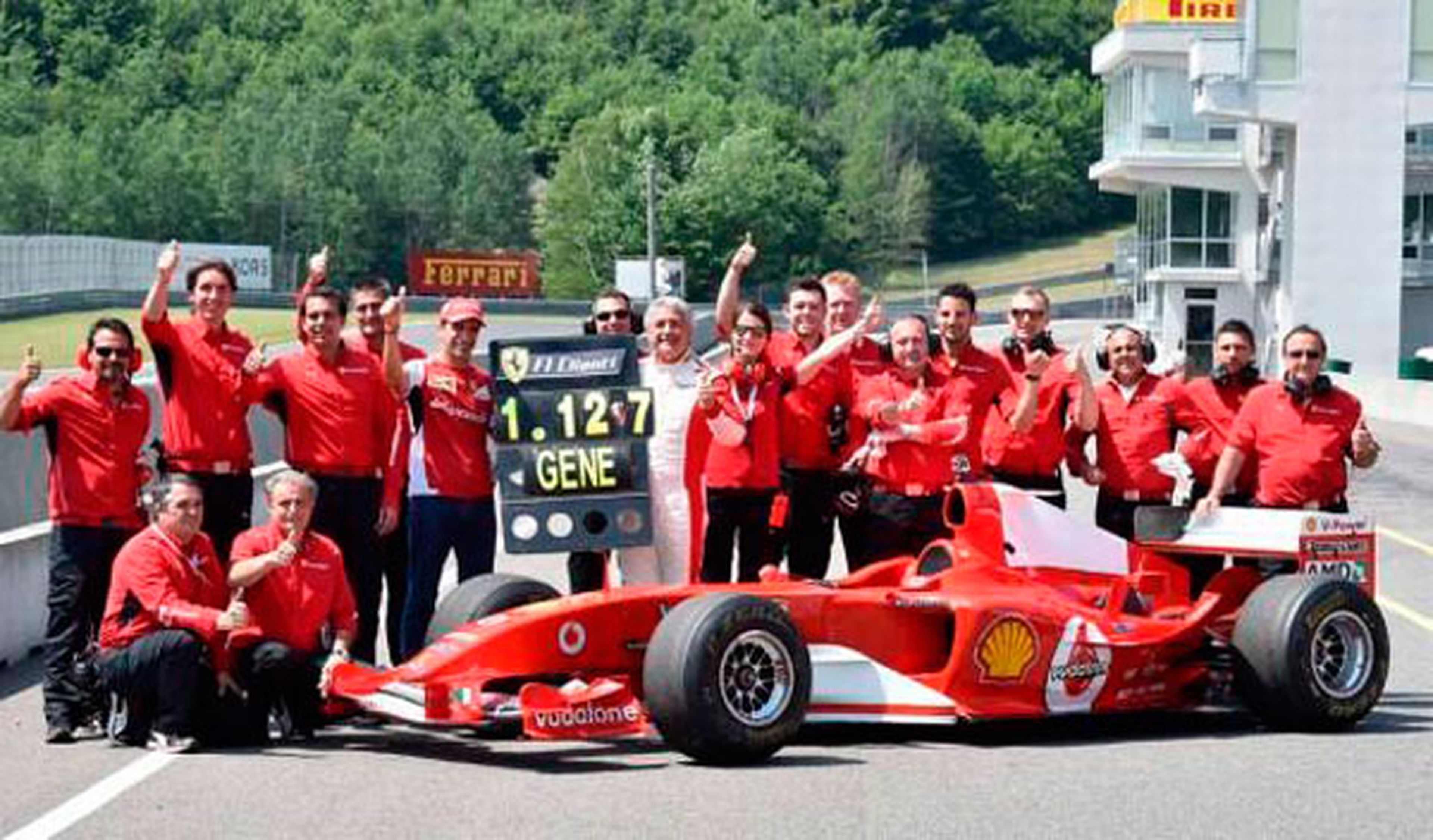 Gené bate el récord del circuito Mont Tremblant con Ferrari
