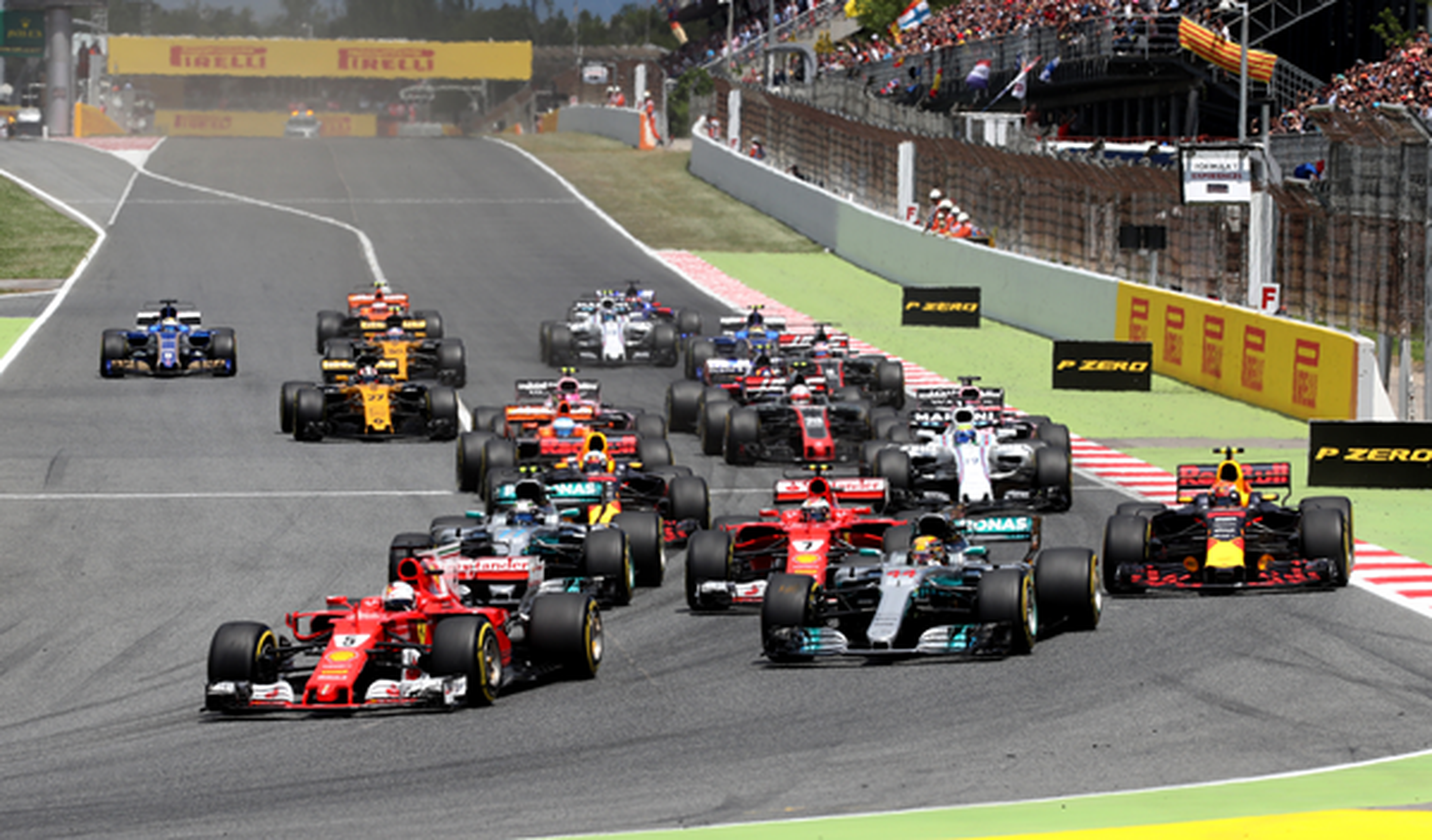 GP España: Hamilton vence tras una gran batalla con Vettel