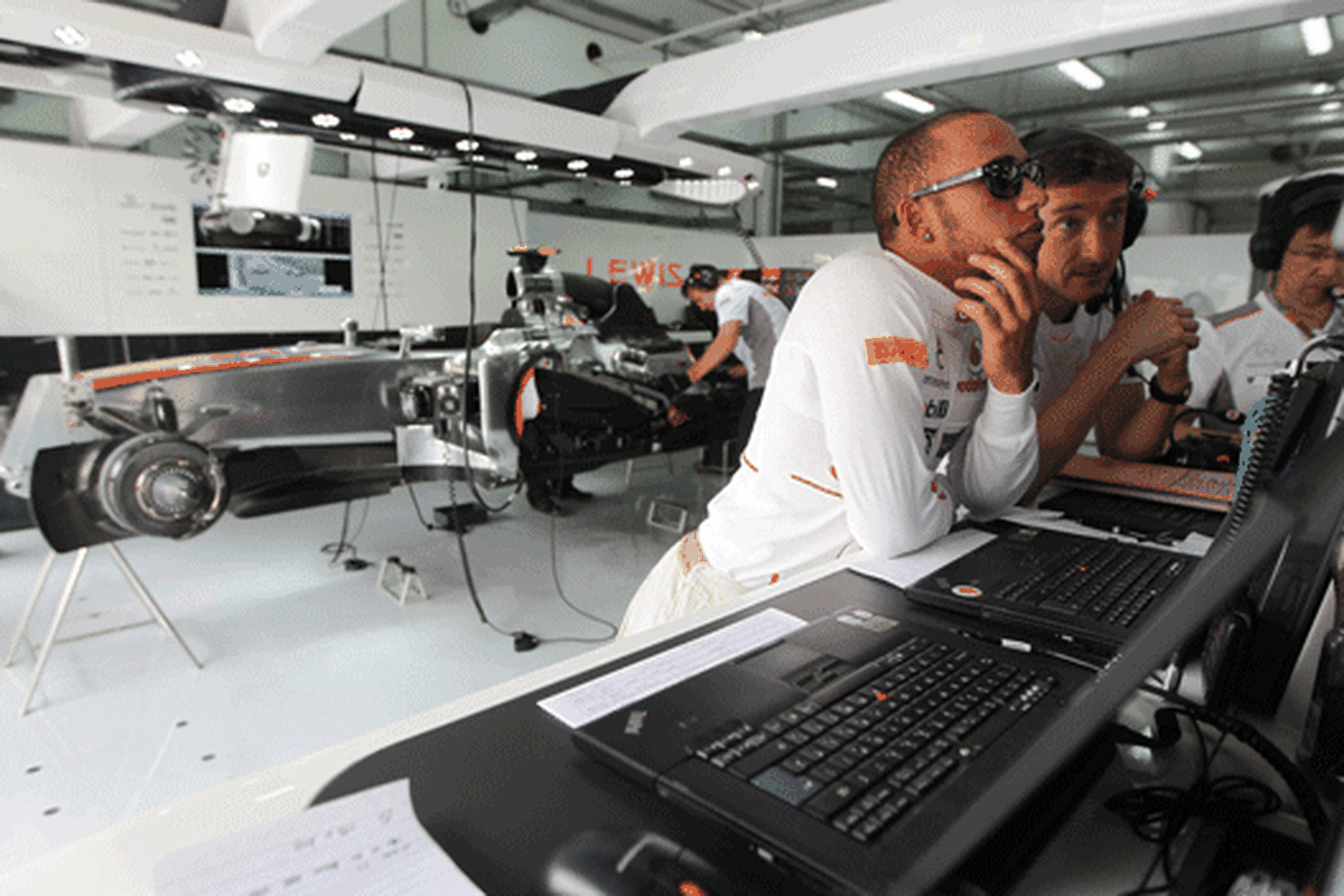 Hamilton - McLaren - Bahrein - 2012