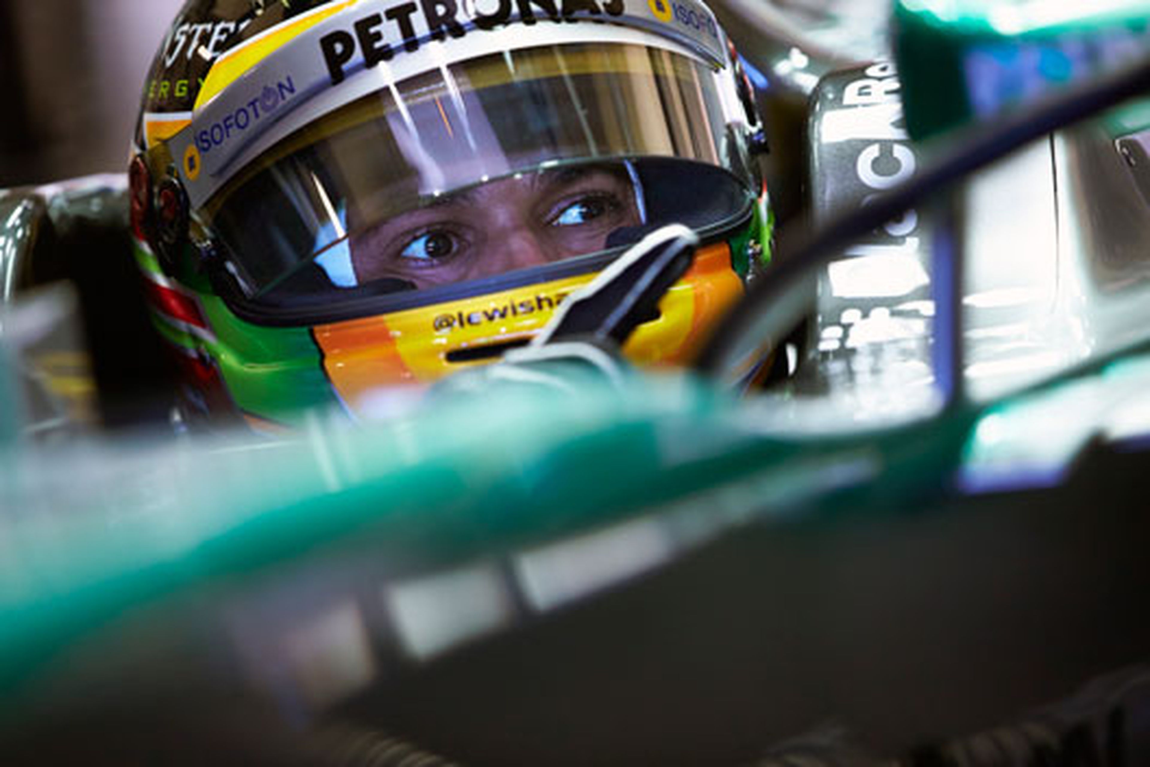Hamilton Mercedes Tests F1 Jerez 2013