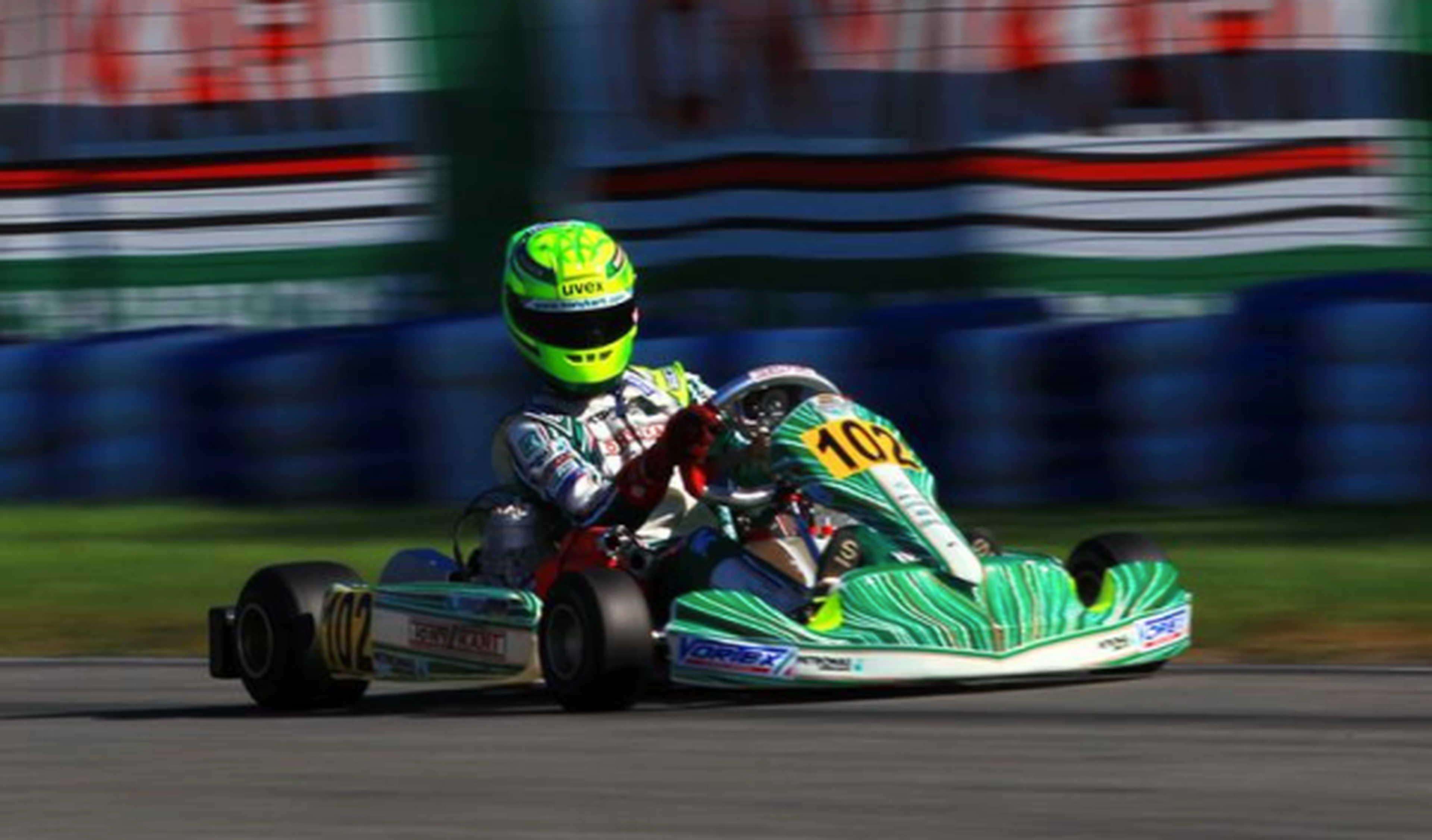 El hijo de Michael Schumacher ya brilla en el karting
