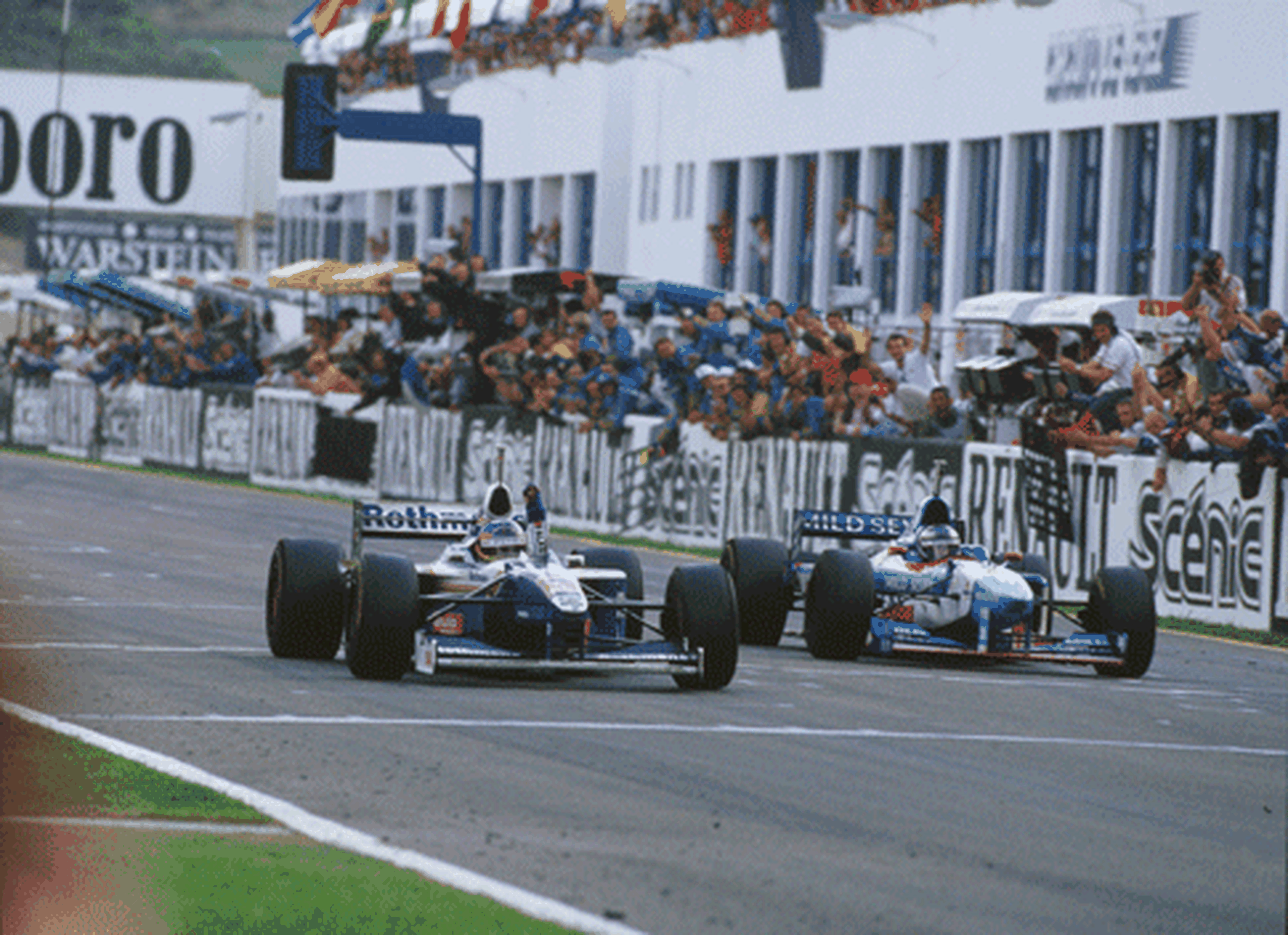 Jacques Villeneuve - Williams - Jerez - GP Europa - 1997