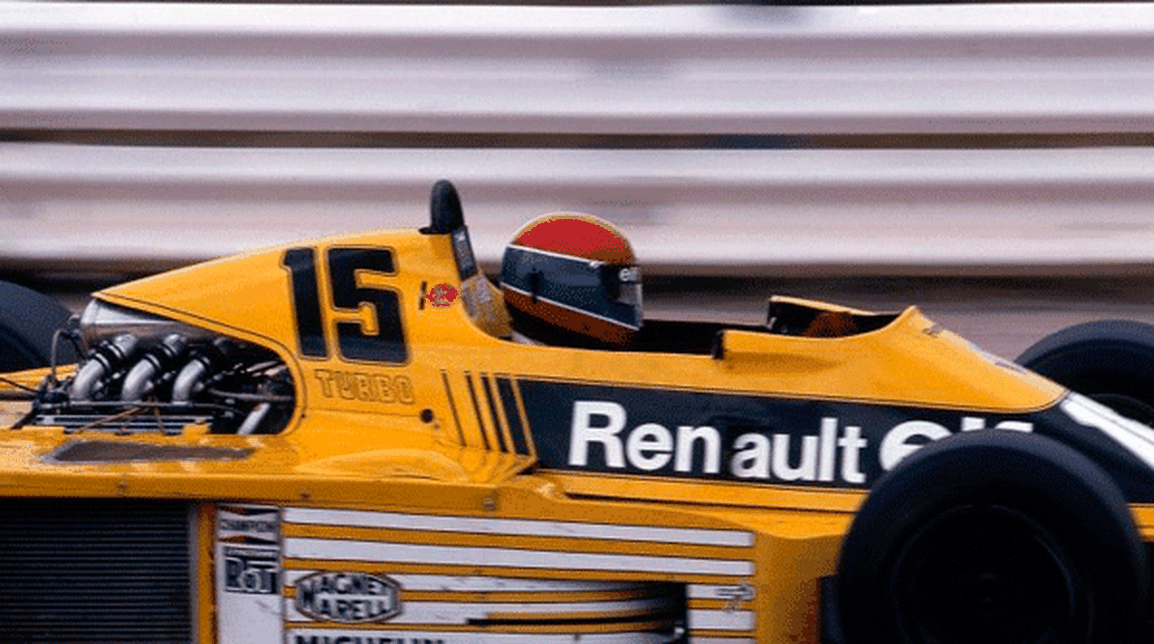 Jean Pierre Jabouille - Renault - GP Sudafrica 1979