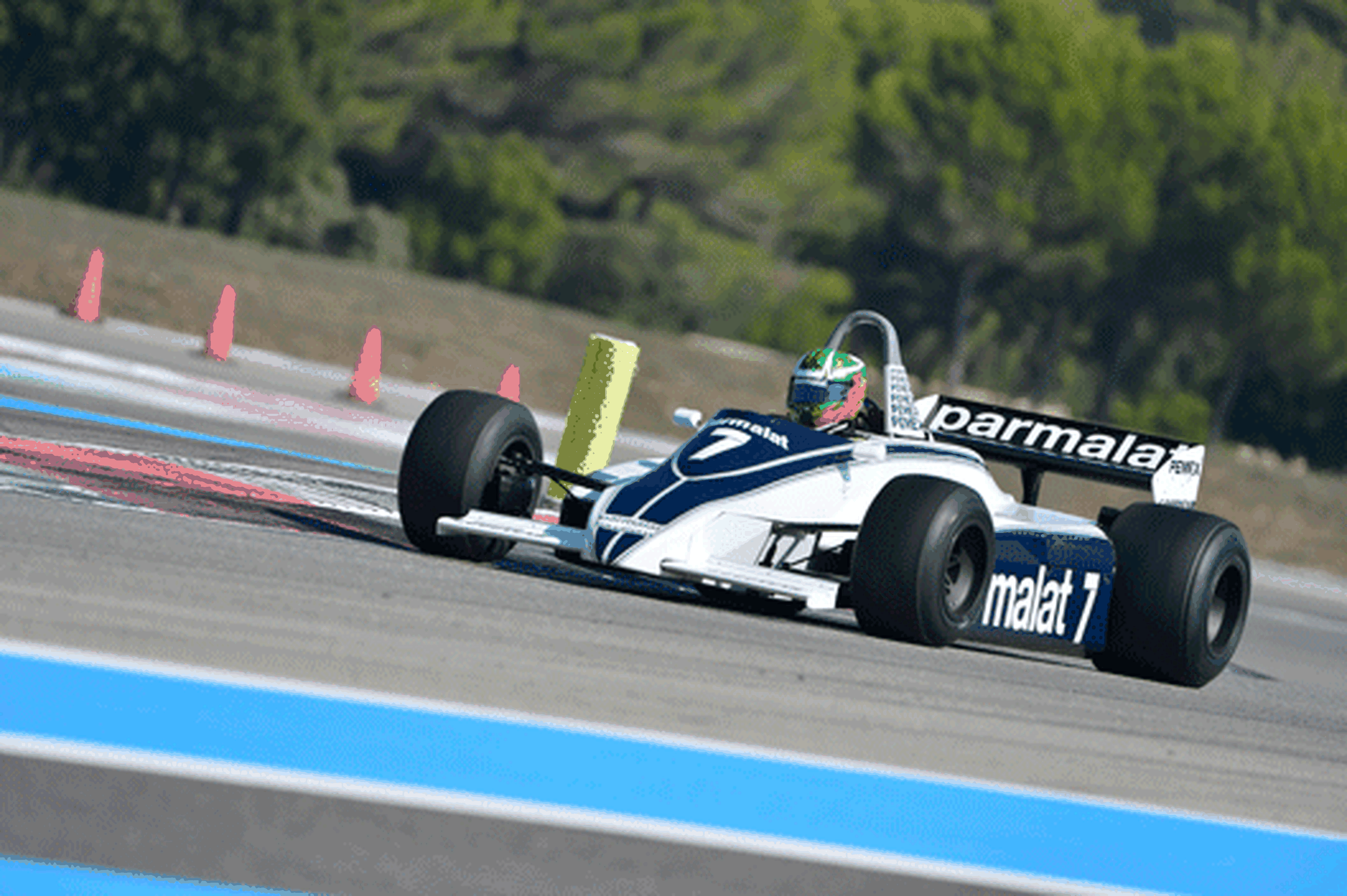 Joaquin Folch - Brabham BT49 - Paul Ricard
