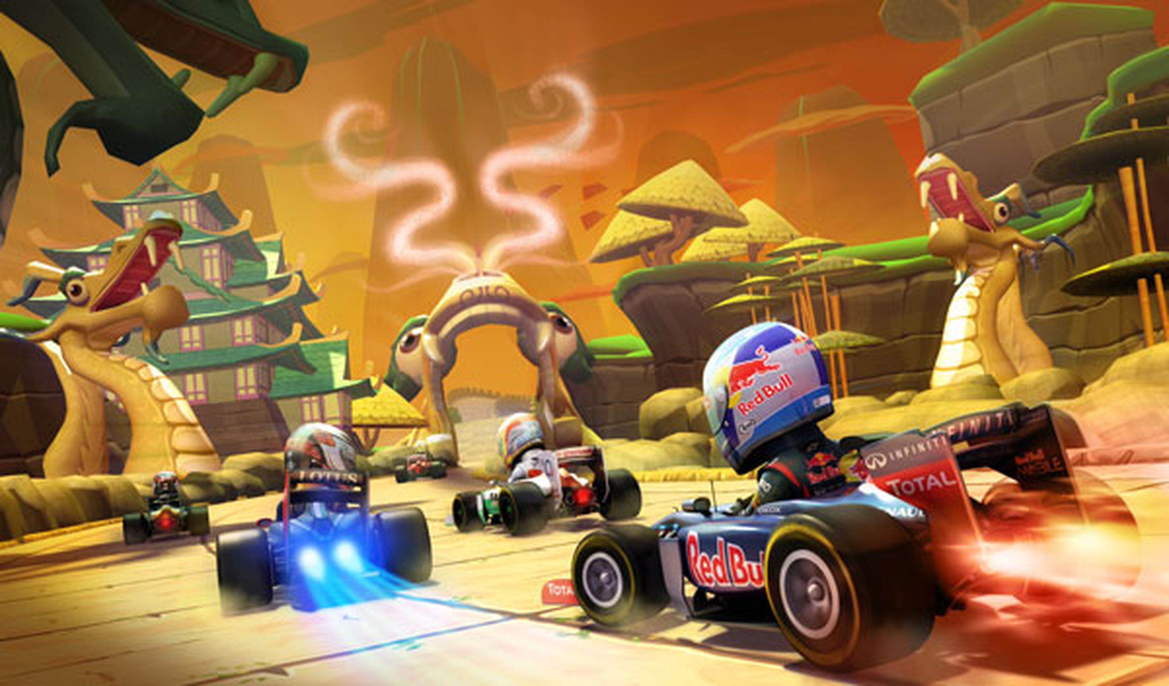 Juego. F1 Race Stars: powered up edition en Nintendo Wii U