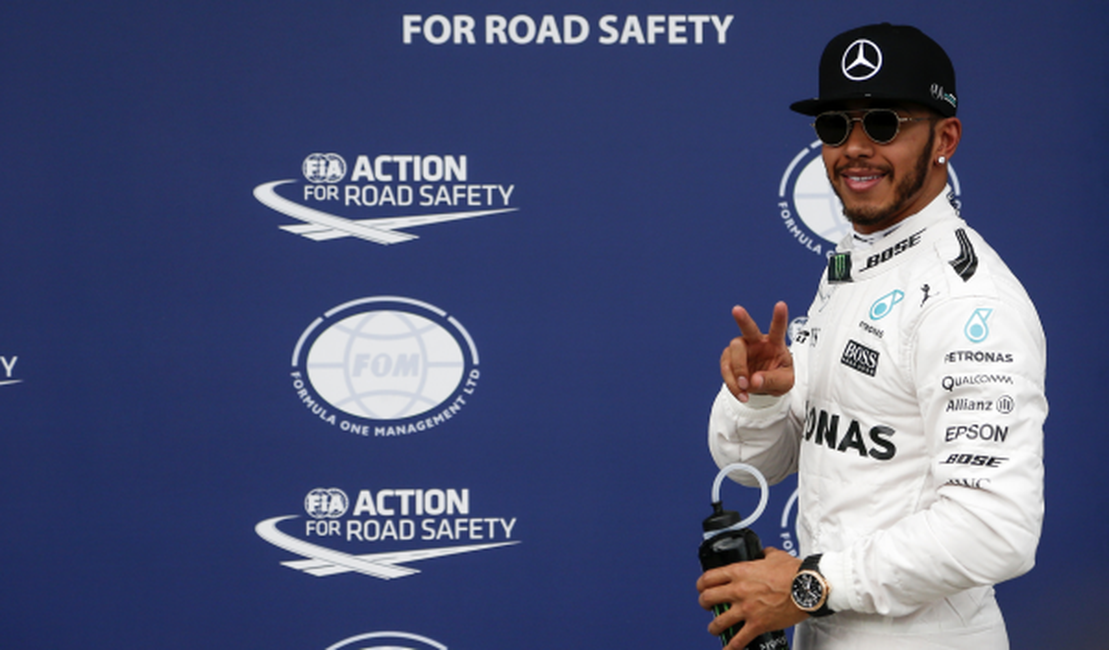 Lewis Hamilton: “es un placer pilotar este coche”