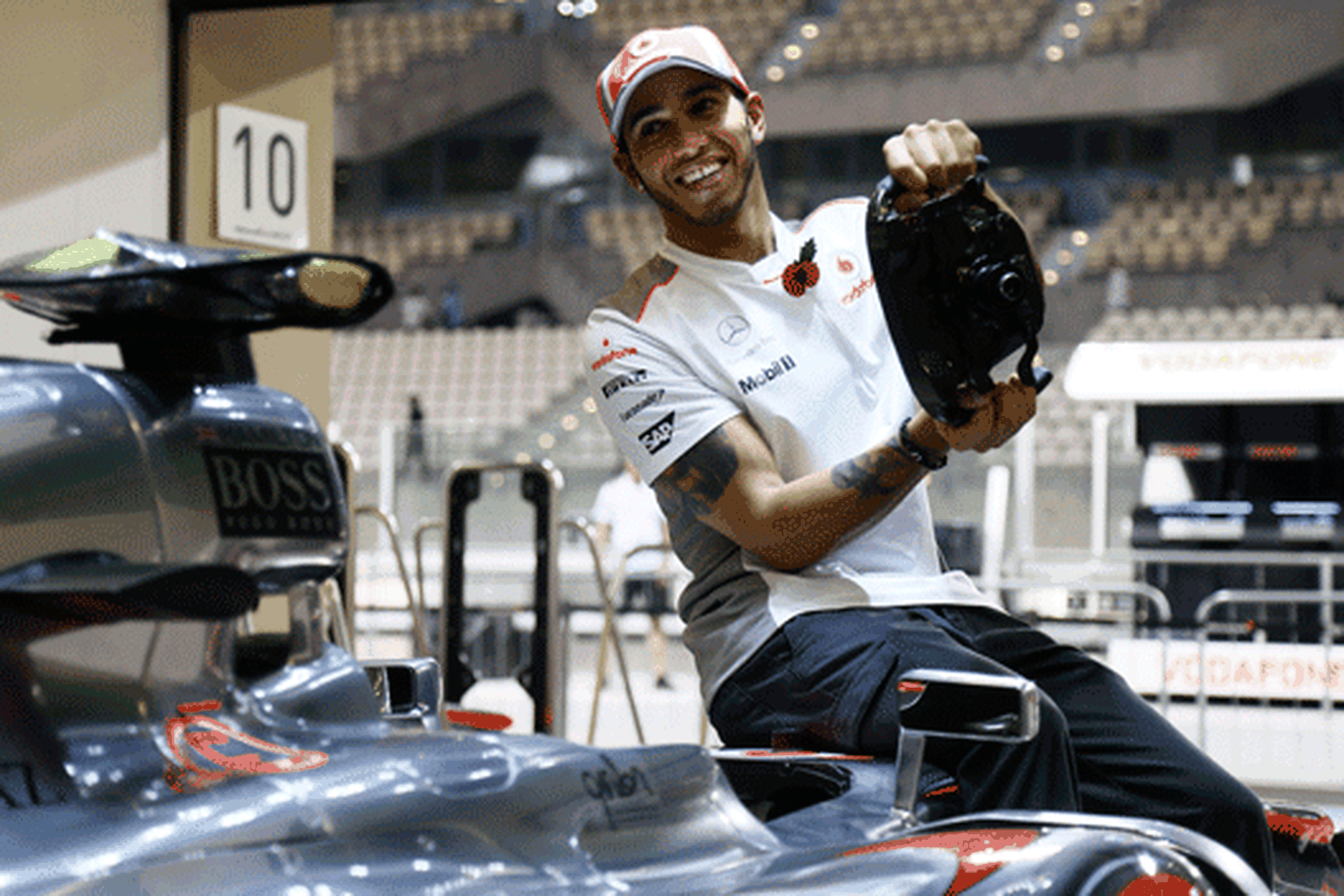 Lewis Hamilton - McLaren - Abu Dabi 2012
